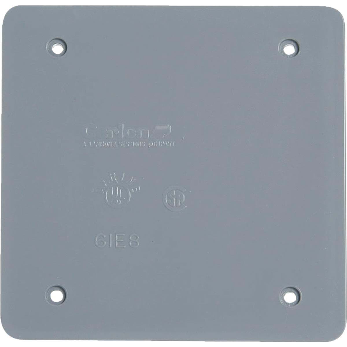 Picture of 2 Gang Square Blank Cover