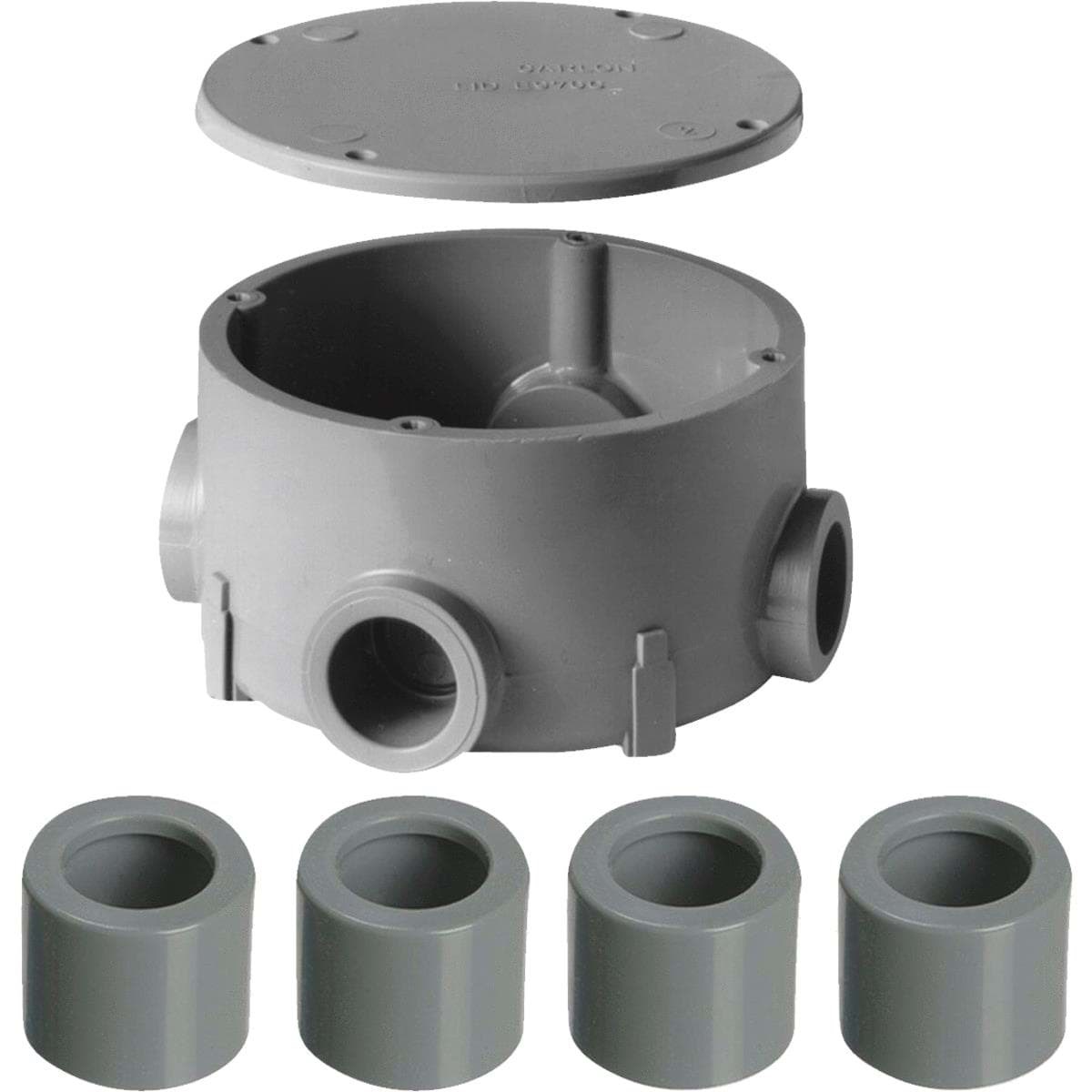 Picture of Carlon Round Junction Box - 1/2"-3/4"