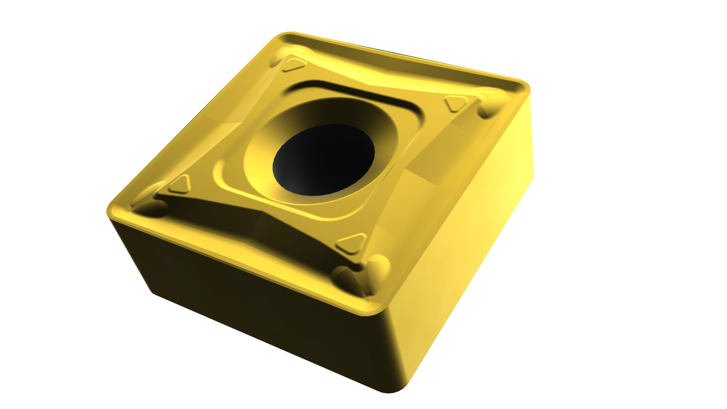 Picture of Dbl-Side Neg Turn Insert, Square with ICD of 3/4", 1/4" Thick, 3/64" NR