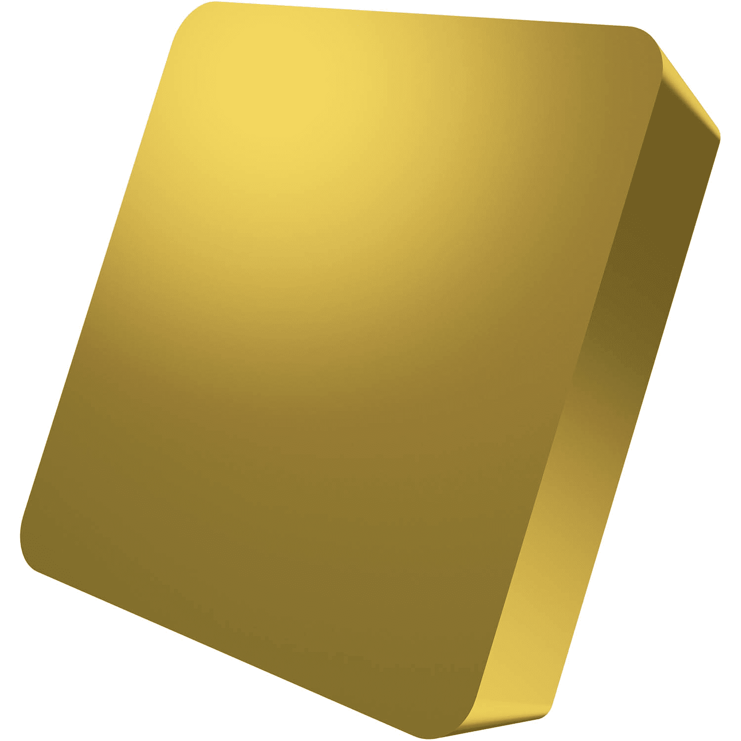 Picture of Sg-Side Pos Turning Insert, Square with 11° Clear, ICD of 1/2", 1/8" Thick, 1/32" NR