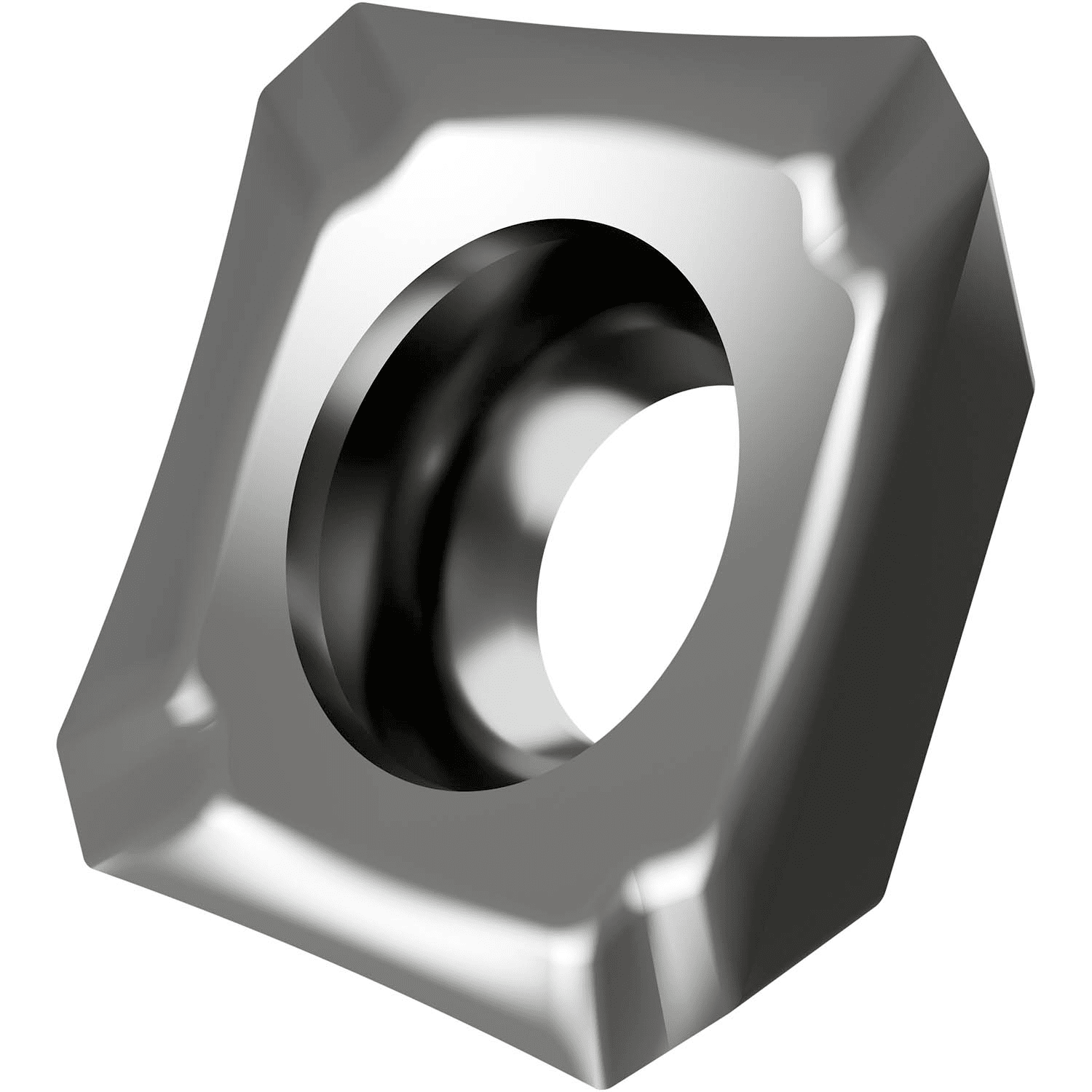 Picture of Sg-Side Milling Insert SEET 1204 with CB, Square for a Max Depth .1772"