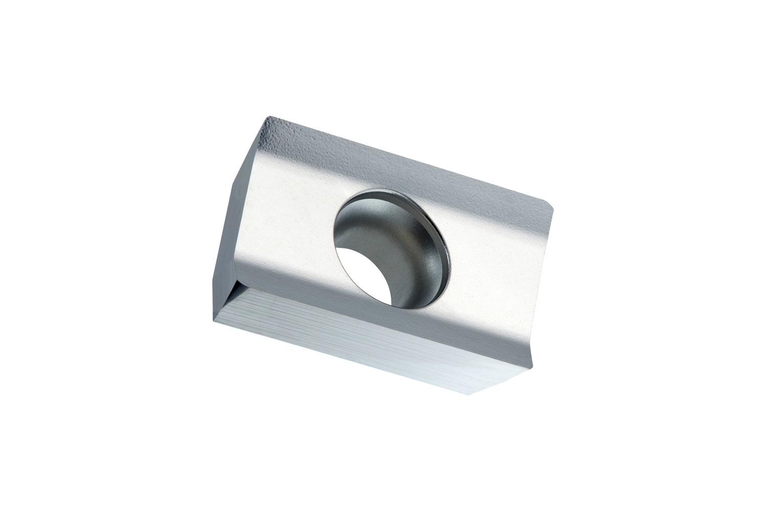 Picture of Sg-Side Milling Insert XPHT 1604 with CB, Special Shape for a Max Depth .5906", with .0315" CR