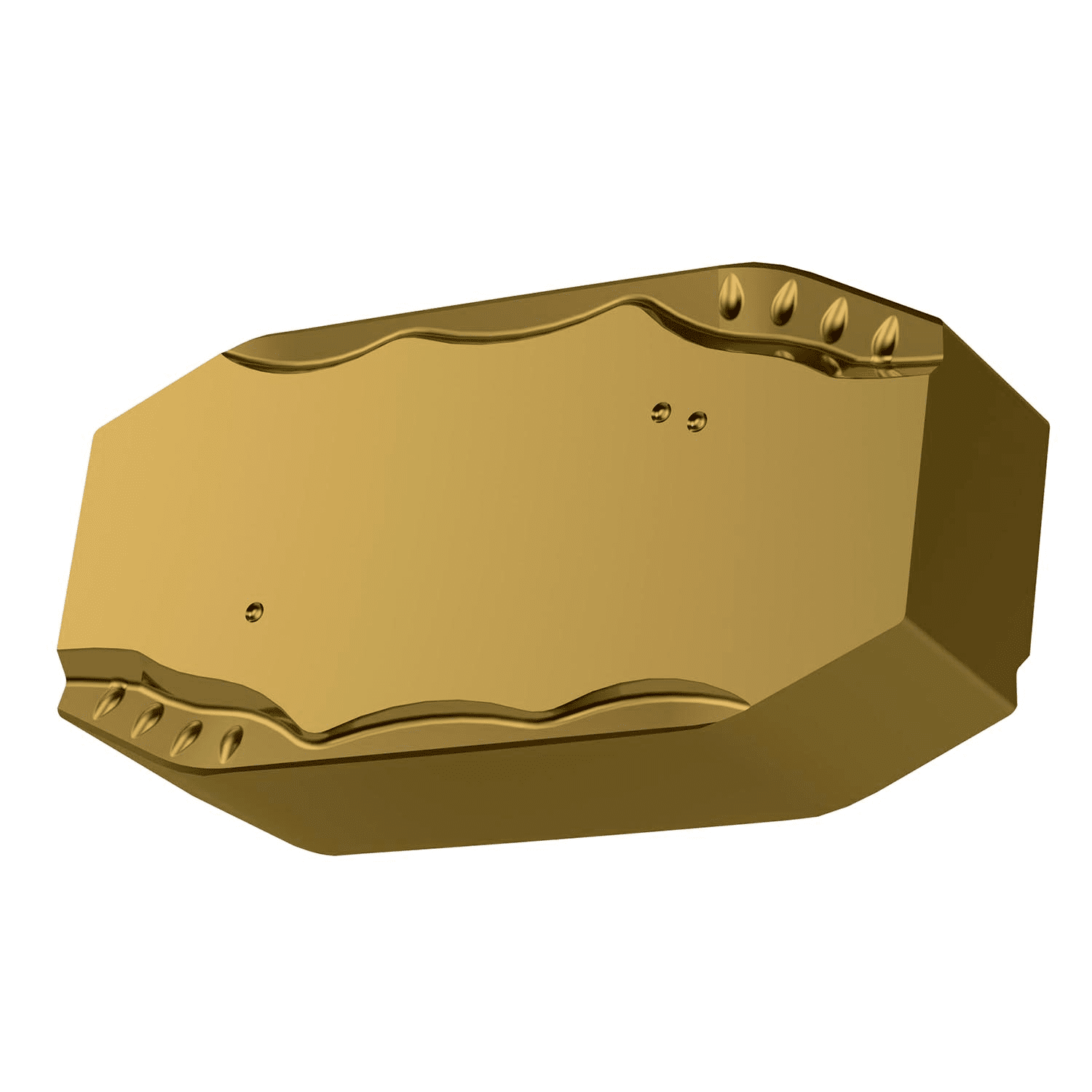 Picture of DS Neg Barpeeling Insert, Rectangular with a Length of 40mm, 9.6mm Thick for 3.5mm Depth of Cut