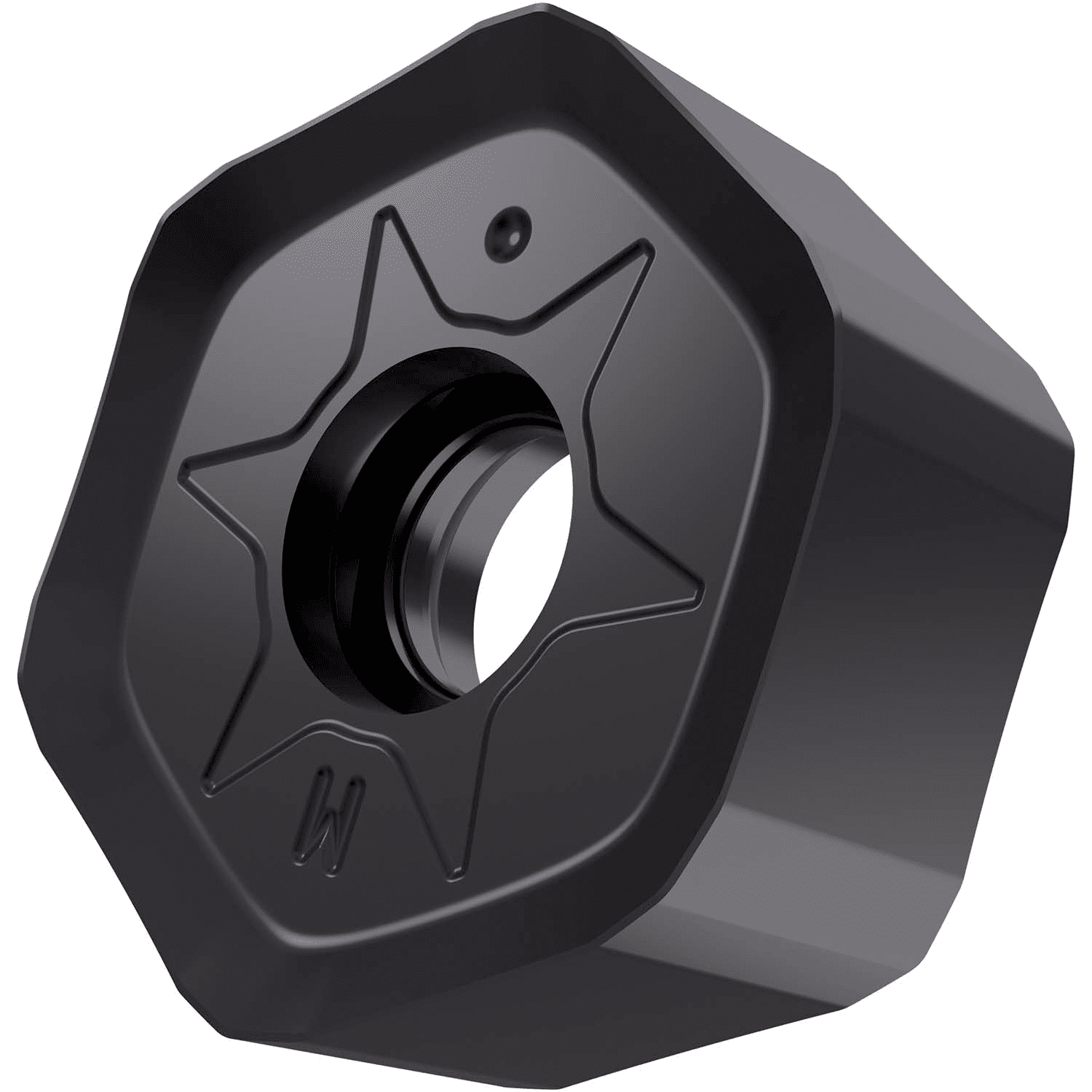 Picture of Dbl-Side Milling Insert HNGX 0906, Hectagonal for a Max Depth .1969"
