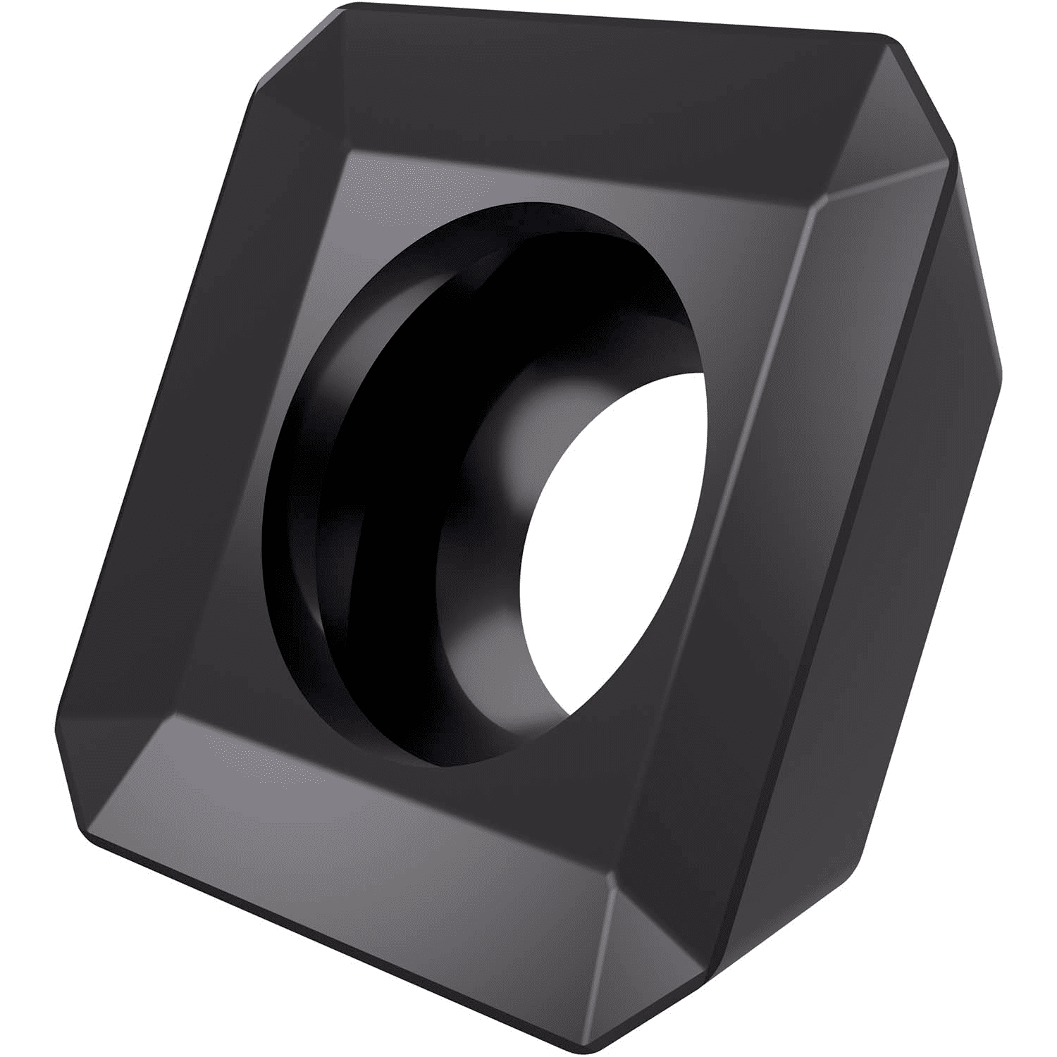 Picture of Sg-Side Milling Insert SEET 1204 with CB, Square for a Max Depth .2559"