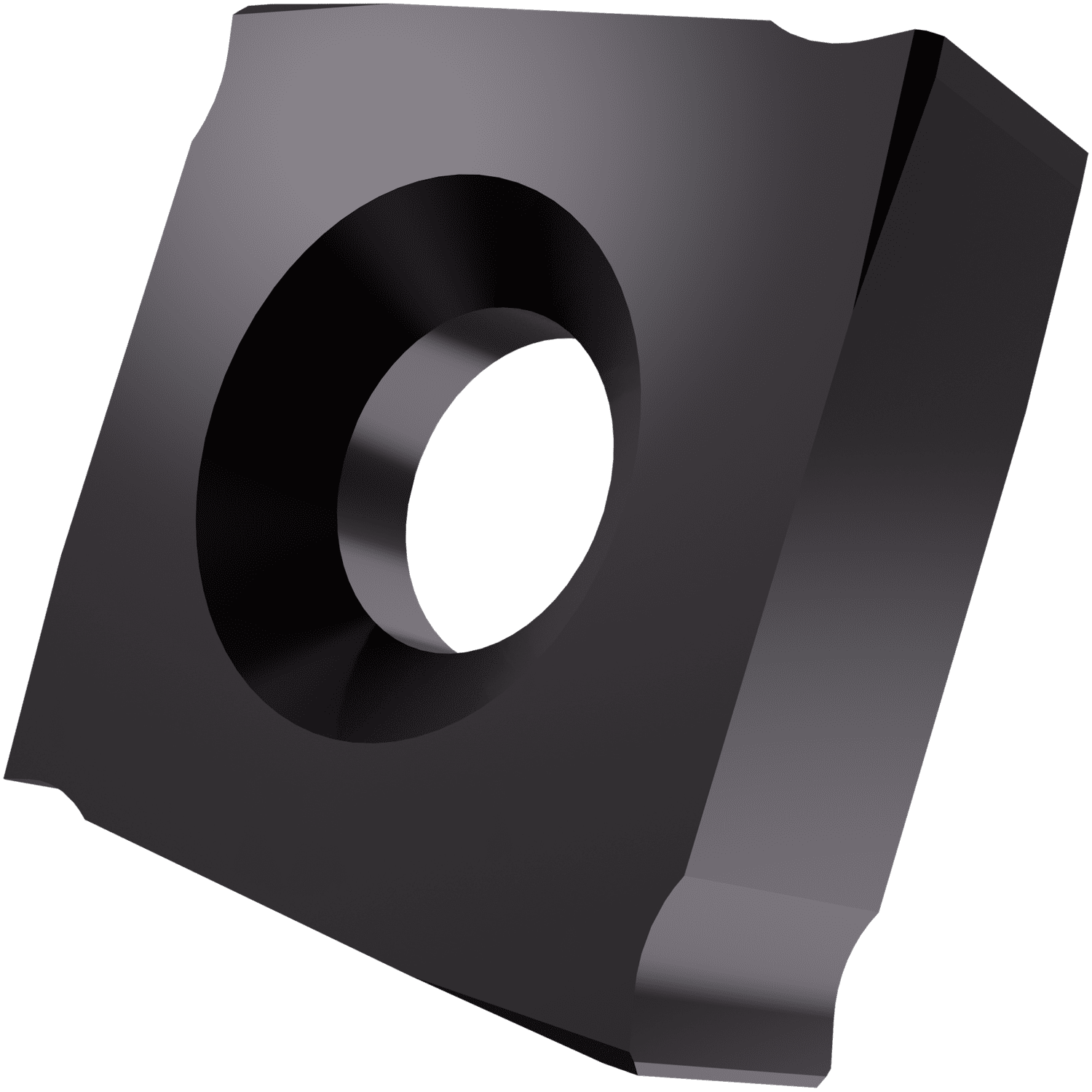Picture of Dbl Side Disc Mill Insert, for a Cut Width of .3937" with Rounded Cut Edges