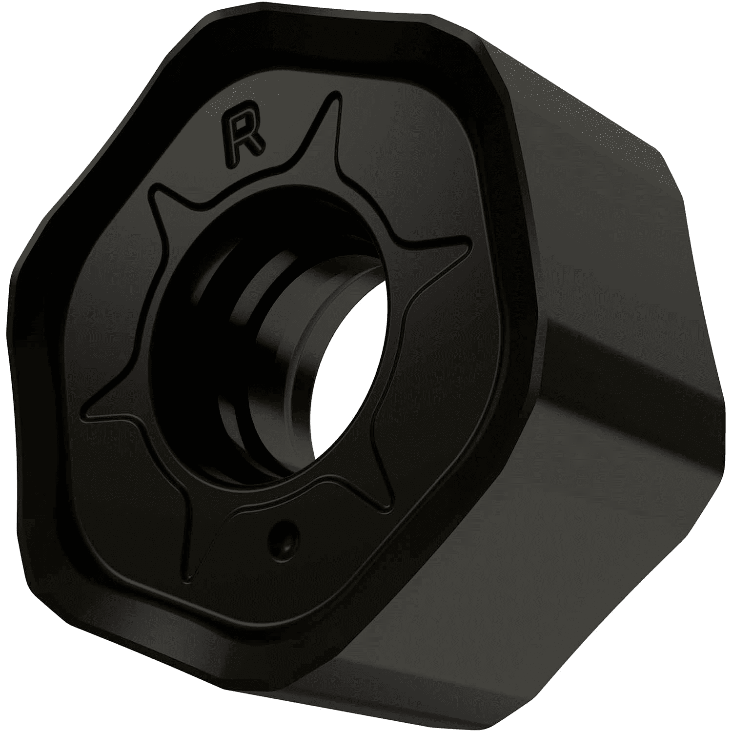Picture of Dbl-Side Milling Insert HNGX 0604, Hectagonal for a Max Depth .1181"