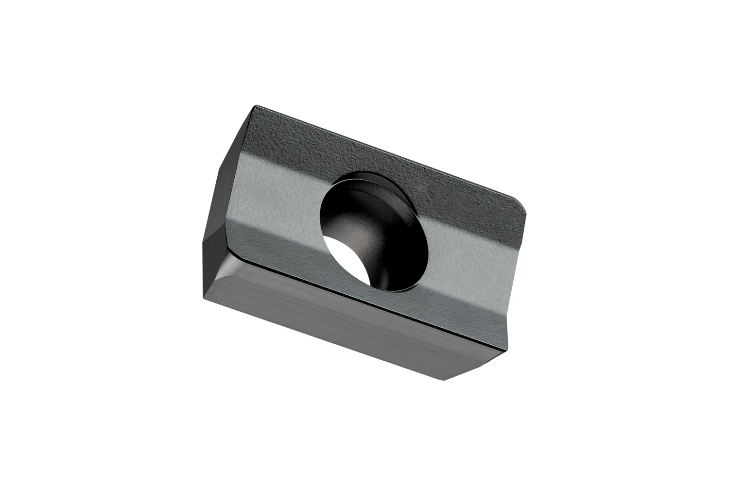 Picture of Sg-Side Milling Insert XPHT 1604 with CB, 80° Rhomboid for a Max Depth .5906", with .0472" CR