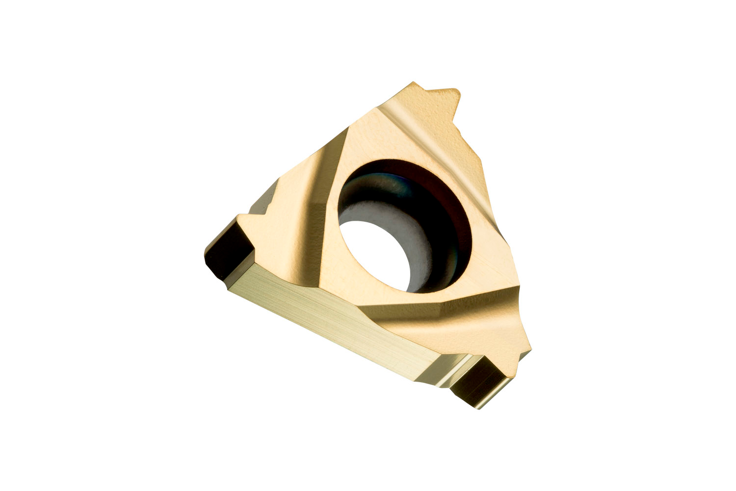 Picture of Sg-Side Thread Insert, Triangular ICD of .375", for Right Hand Cut of ISO-Metric Ext Threads with 1" Pitch
