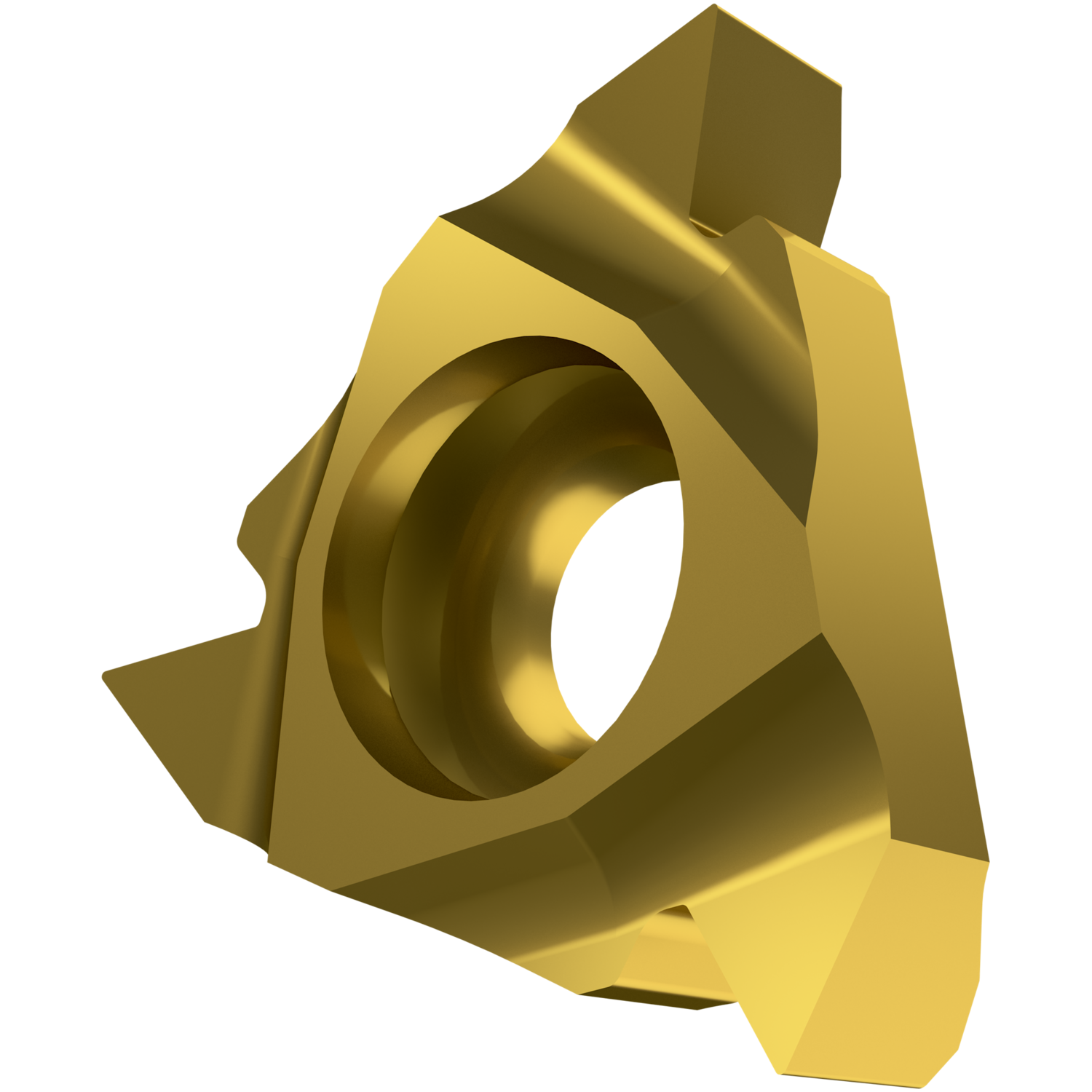 Picture of Sg-Side Thread Insert, Triangular ICD of .375", for Left Hand Cut Part Pro of ISO-Metric and UN Int Threads with 0.5 to 3" Pitch and 48 to 8TPI