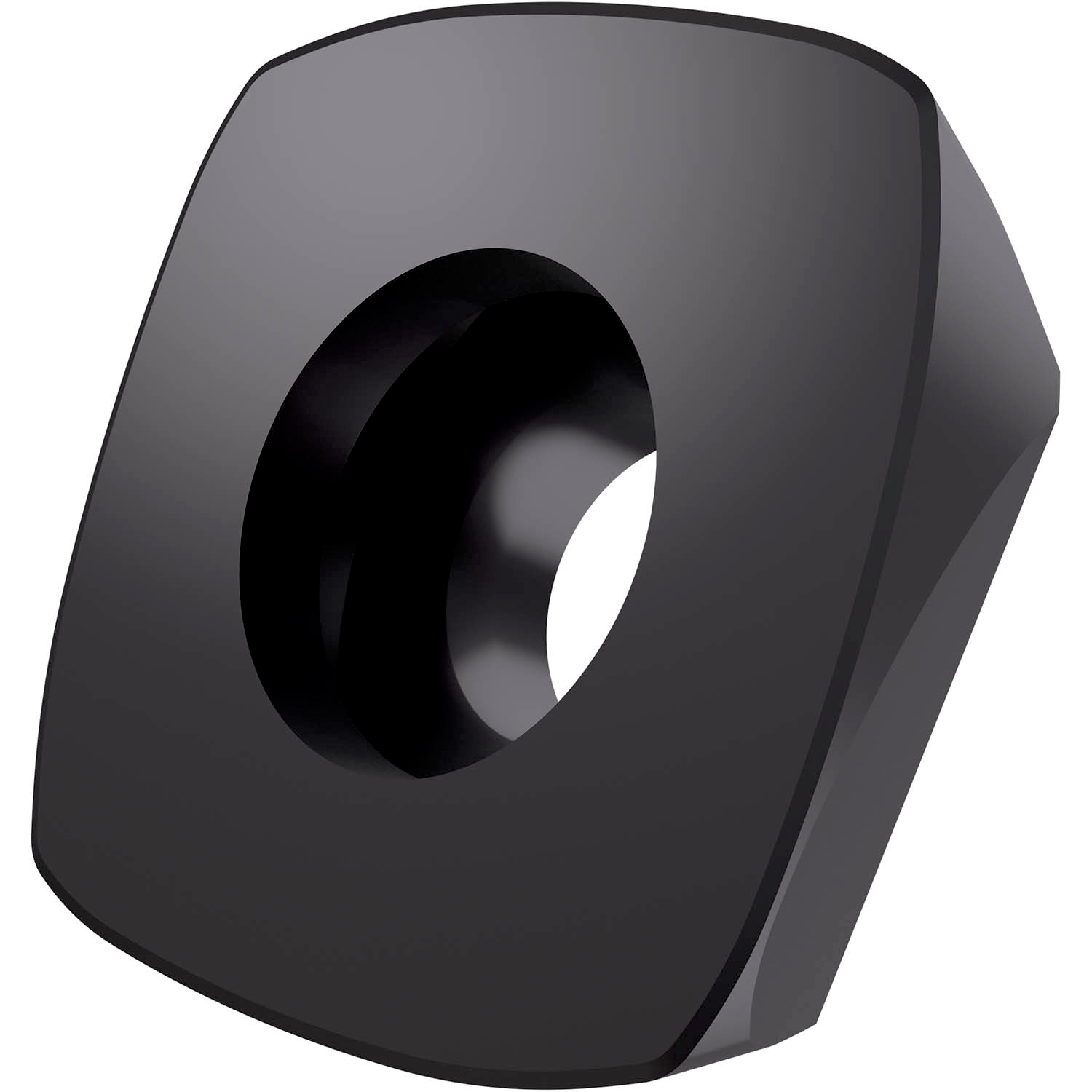 Picture of Sg-Side Milling Insert ZDEW 1204 with PRS, Special and HF Design Max Depth .063", with .0315" CR