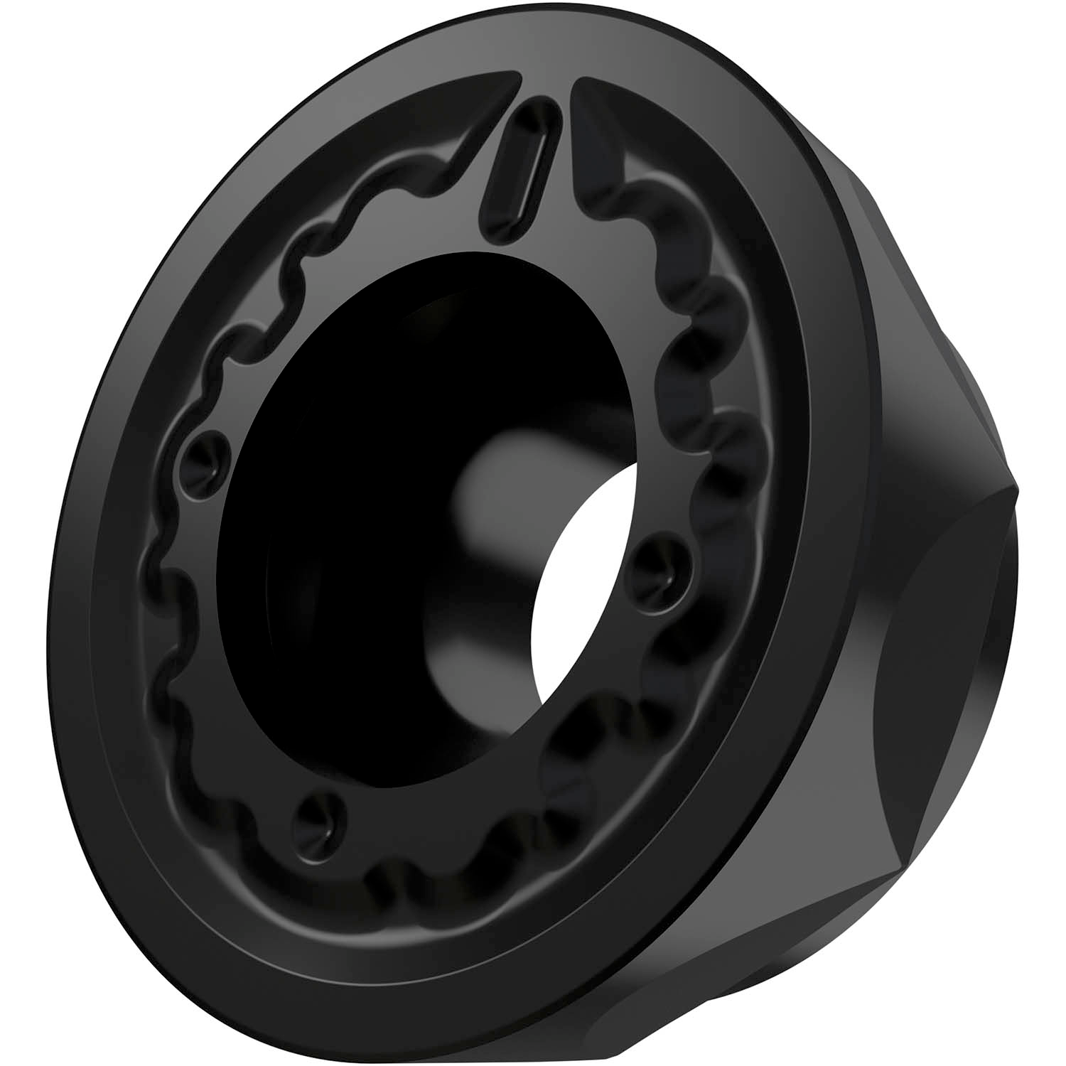 Picture of Sg-Side Milling Insert Rcmt 1606 with CB, Round for a Max Depth .315"