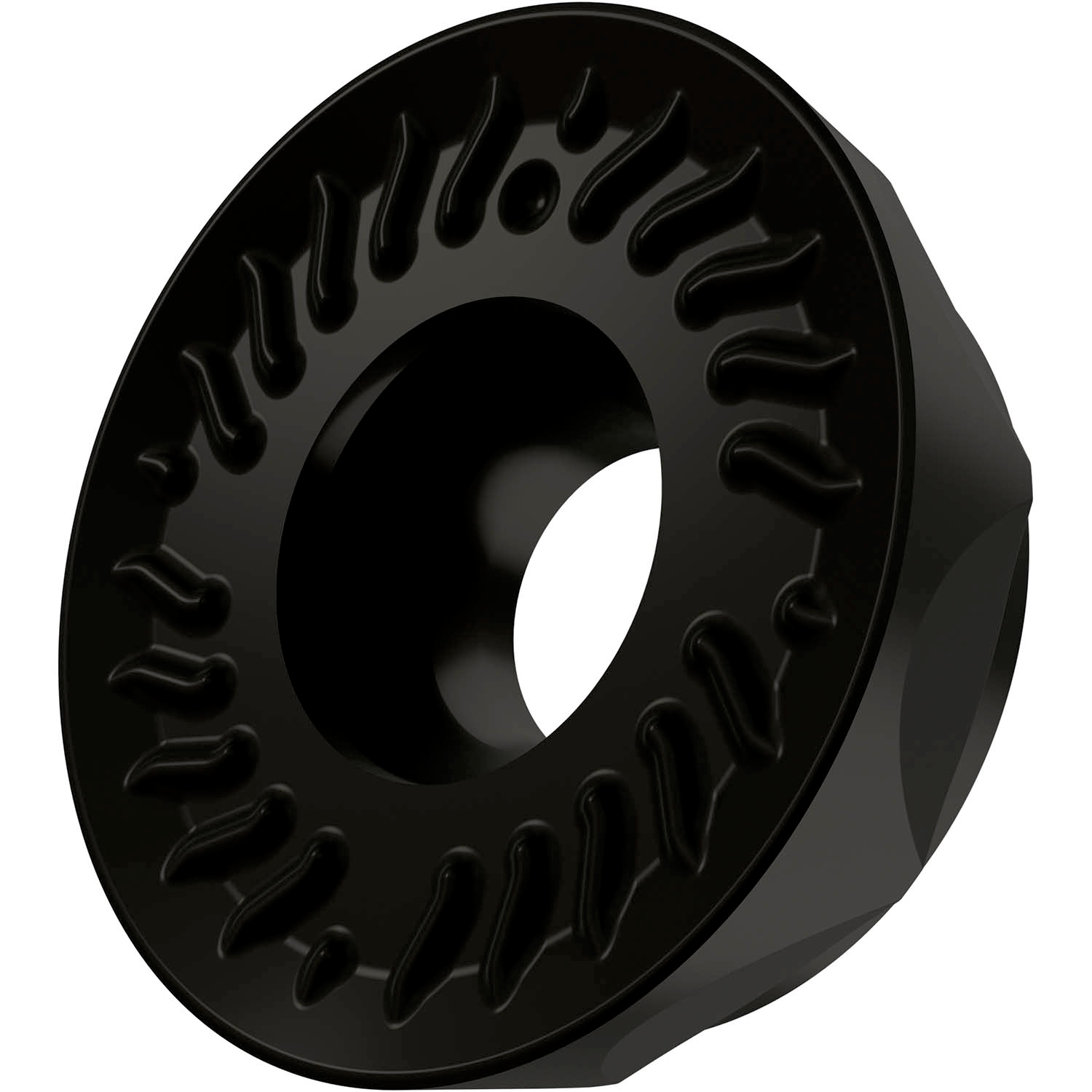 Picture of Sg-Side Milling Insert Rcmt 2006 with CB, Round for a Max Depth .3937"