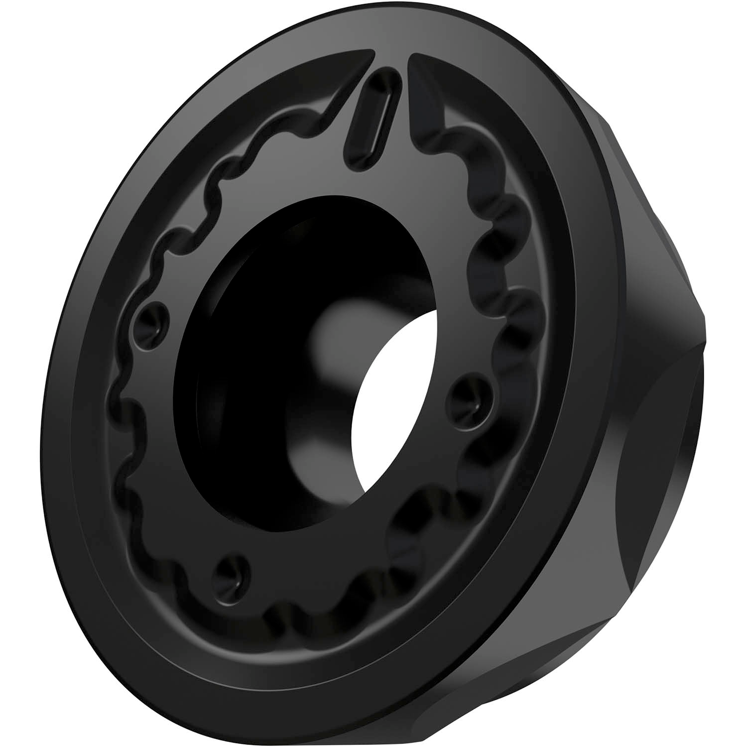 Picture of Sg-Side Milling Insert Rcmt 2006 with CB, Round for a Max Depth .3937"