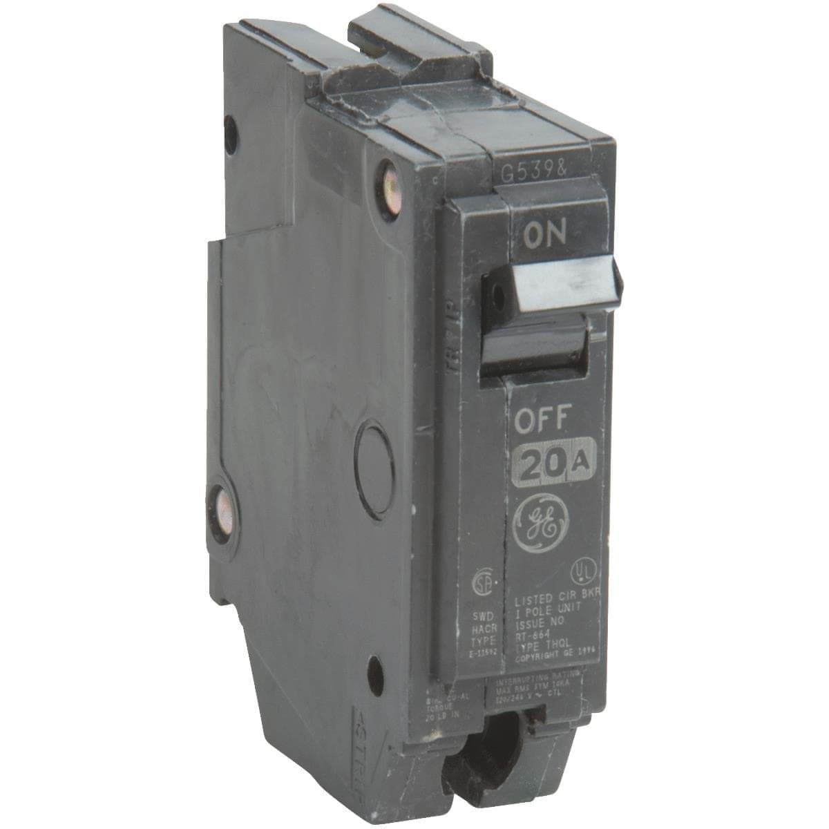 Picture of GE THQL Circuit Breaker
