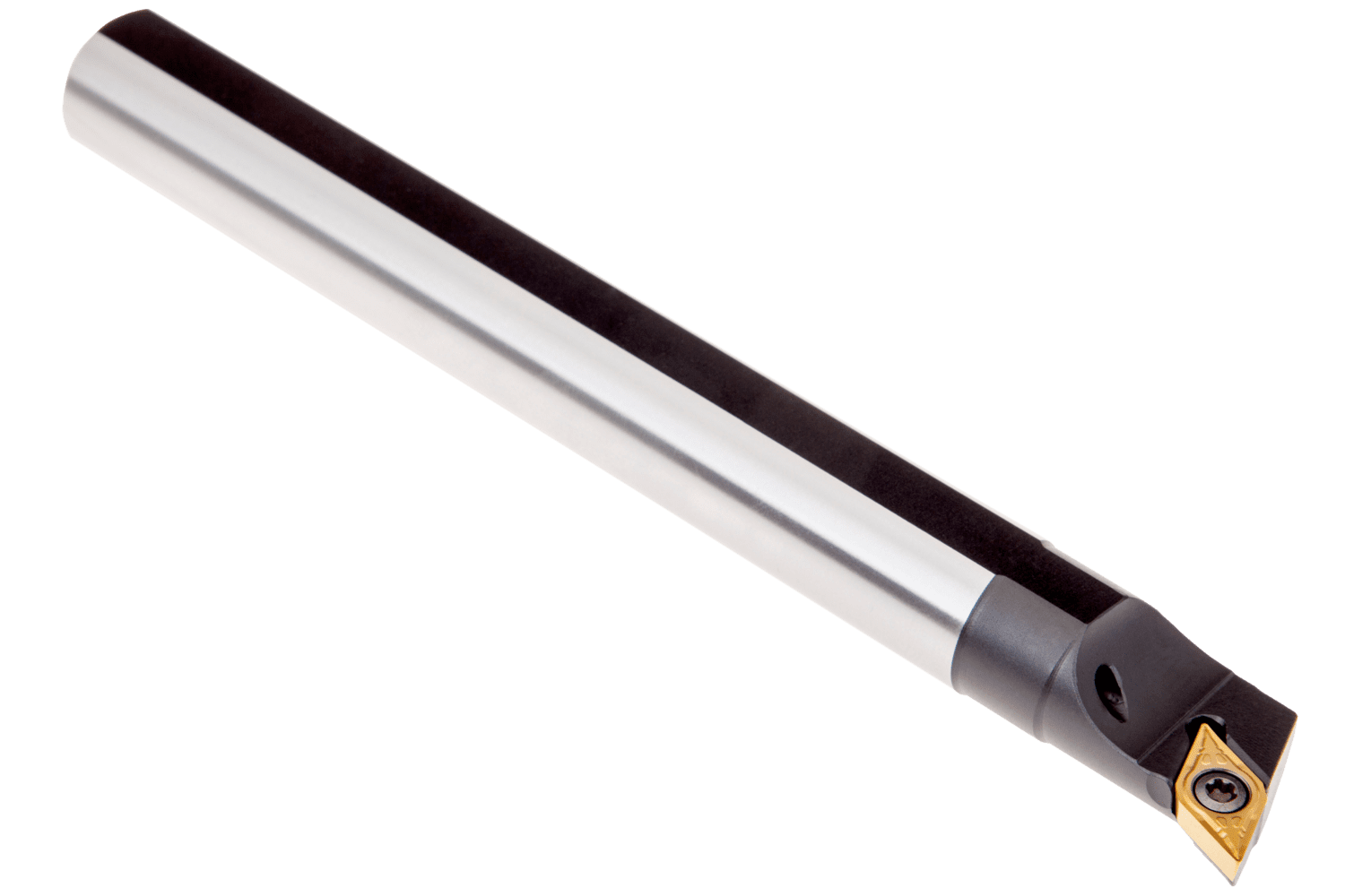 Picture of Screw Clamp Boring Bar for Holding a 55° Rhombus Pos Insert with an ICD of 9.525mm, 3.97mm Thick , Left Hand