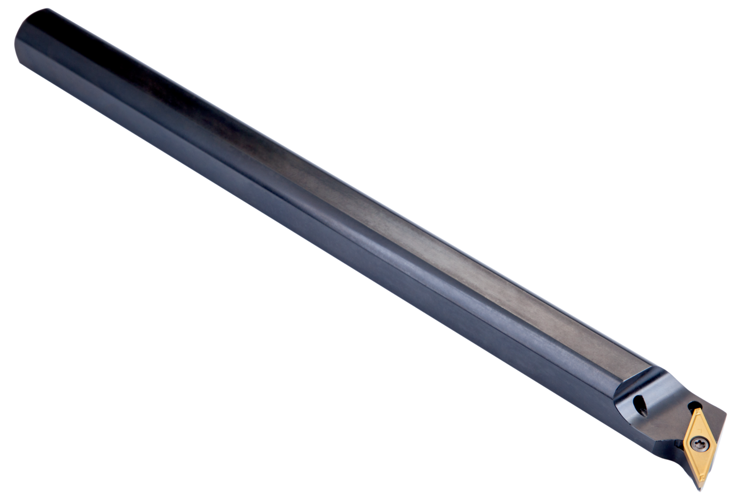 Picture of Screw Clamp Boring Bar for Holding a 35° Rhombus Pos Insert with an ICD of 9.525mm, 4.76mm Thick , Left Hand