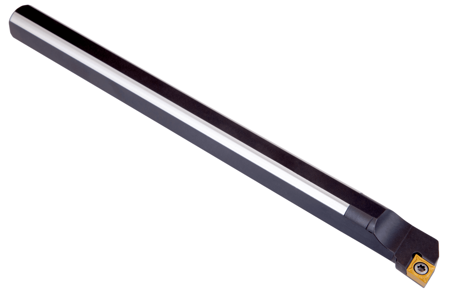 Picture of Screw Clamp Boring Bar for Holding a 80° Rhombus Pos Insert with an ICD of 6.35mm, 2.38mm Thick , Left Hand