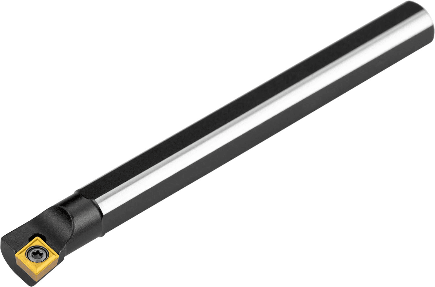 Picture of Screw Clamp Boring Bar for Holding a 80° Rhombus Pos Insert with an ICD of 6.35mm, 2.38mm Thick , Right Hand
