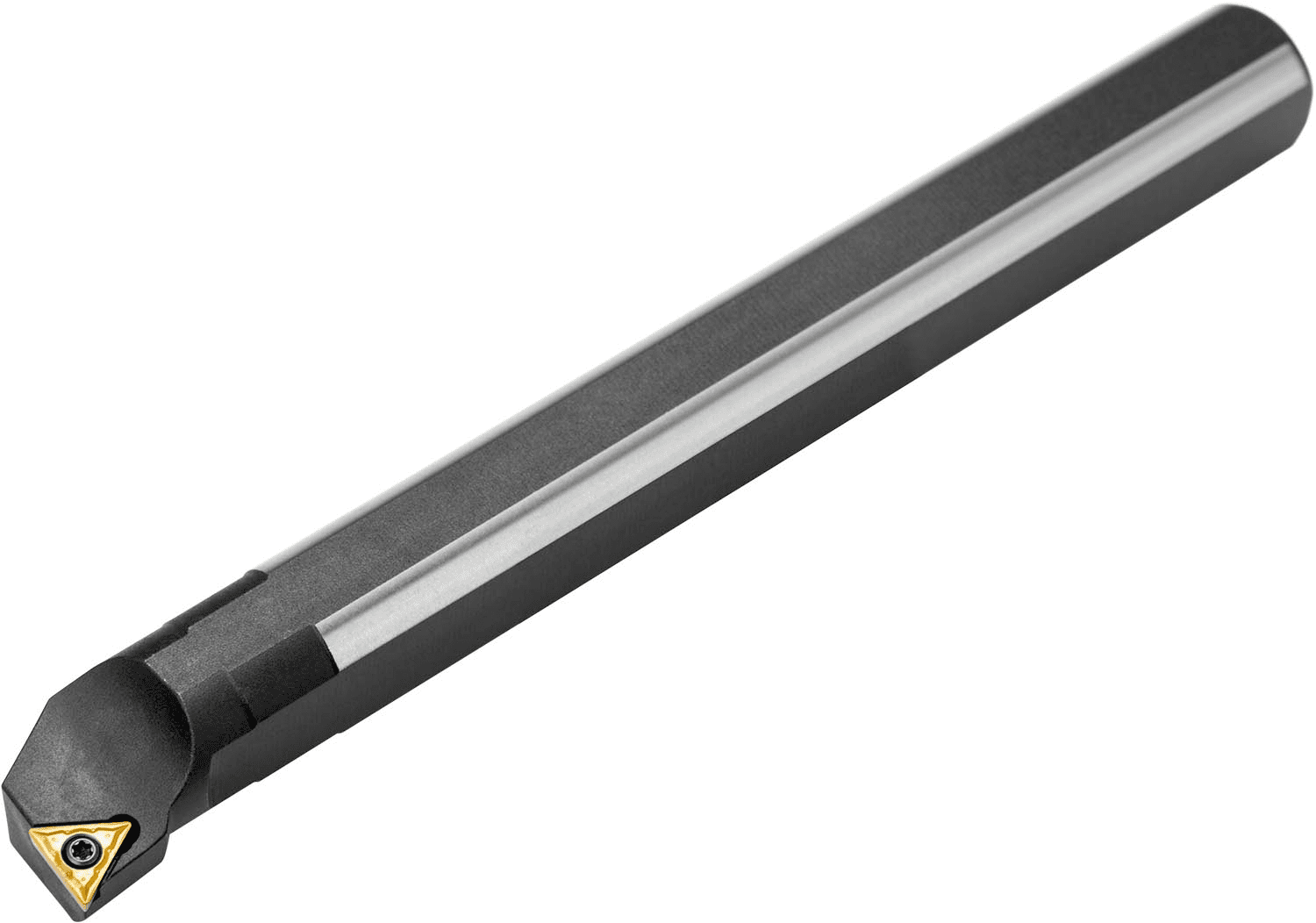 Picture of Screw Clamp Boring Bar for Holding a Triangular Pos Insert with an ICD of 6.35mm, 2.38mm Thick , Right Hand