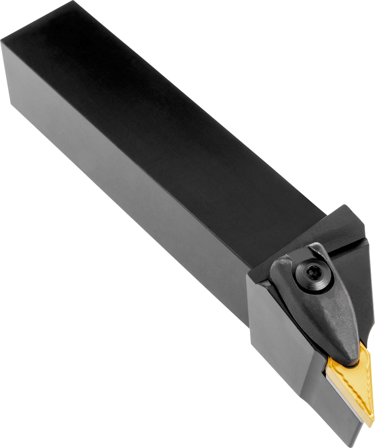 Picture of Dbl Clamp Turning Tool Hold a 35° Rhombus Neg insert with an ICD of 3/8'', 3/16'' Thick Left Hand 93°