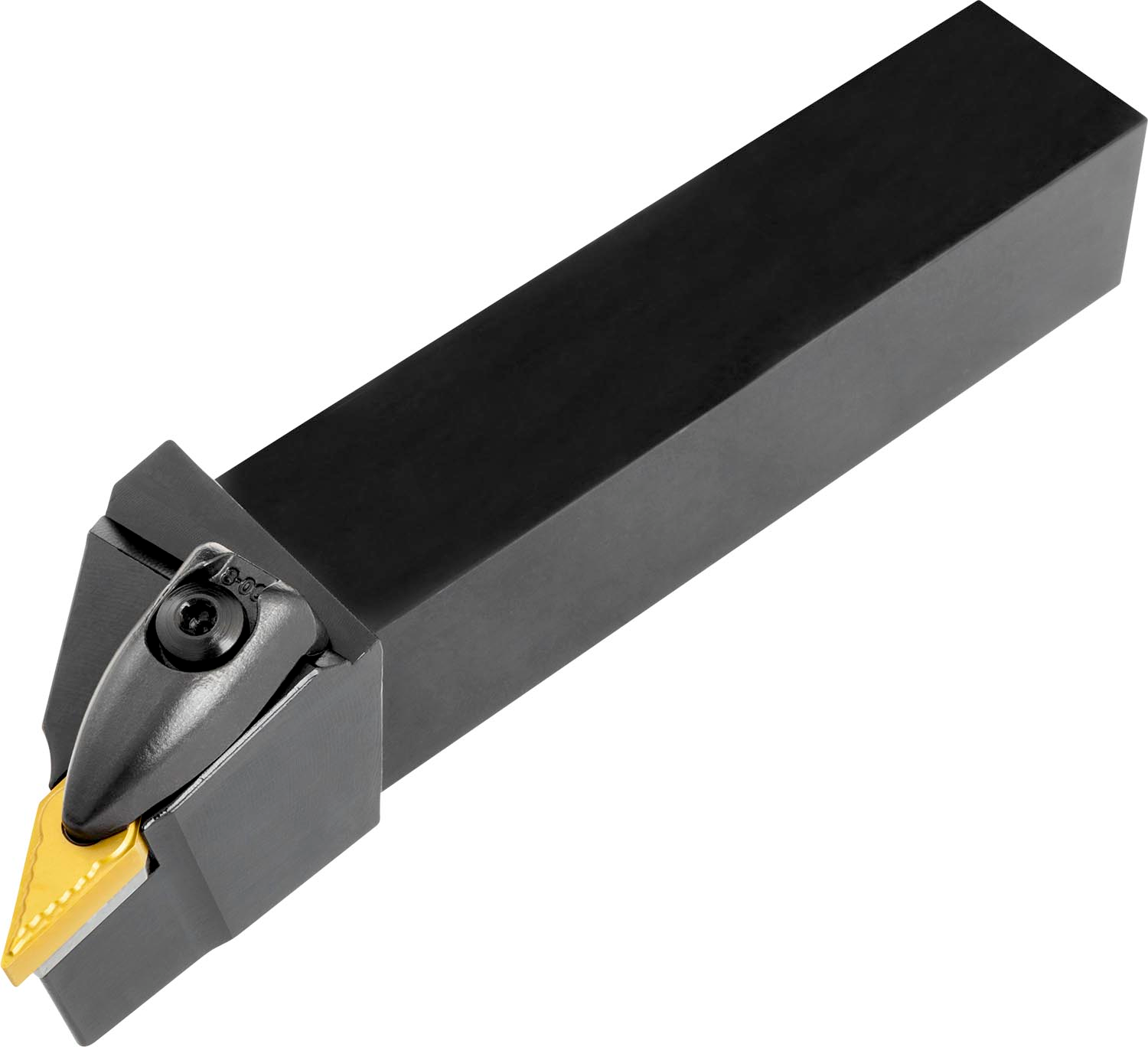 Picture of Dbl Clamp Turning Tool Hold a 35° Rhombus Neg insert with an ICD of 3/8'', 3/16'' Thick Right Hand 93°