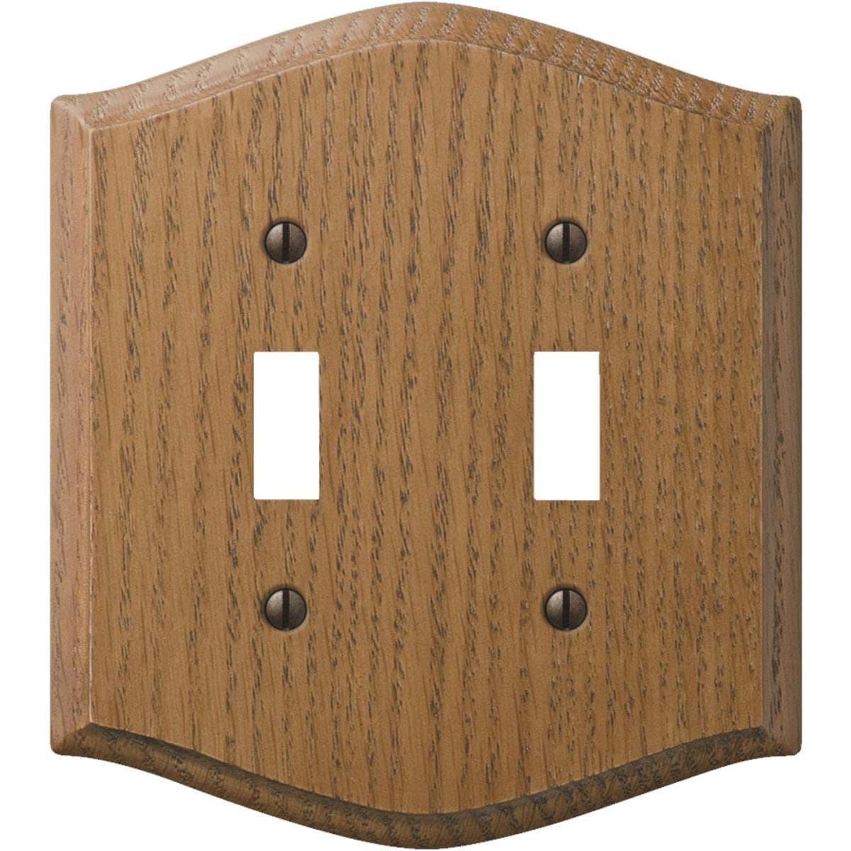 Picture of Amerelle Country Medium Oak Switch Wall Plate