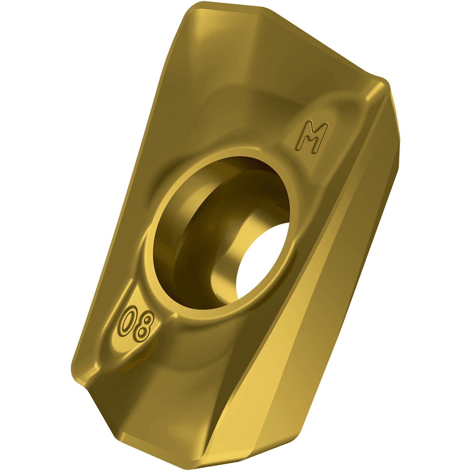 Picture of Sg-Side Milling Insert ADMX 1606, 85° Parallelogram Max Depth .5118", with .0315" CR