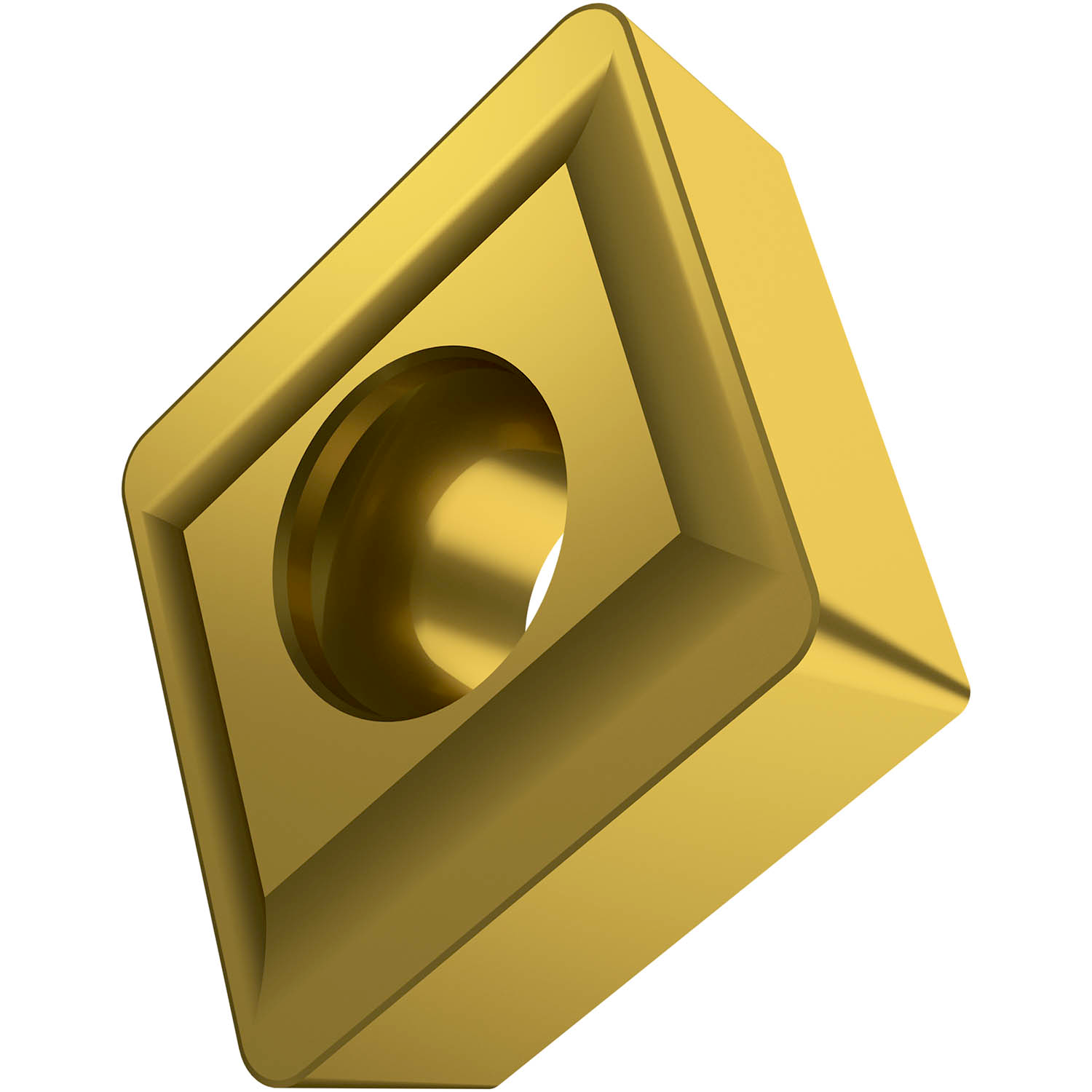 Picture of Sg Side Mill Insert Ccmx 0603, 80° Rhomboid for a T-Slot Mill Cutter of .9843", with .0157" CR