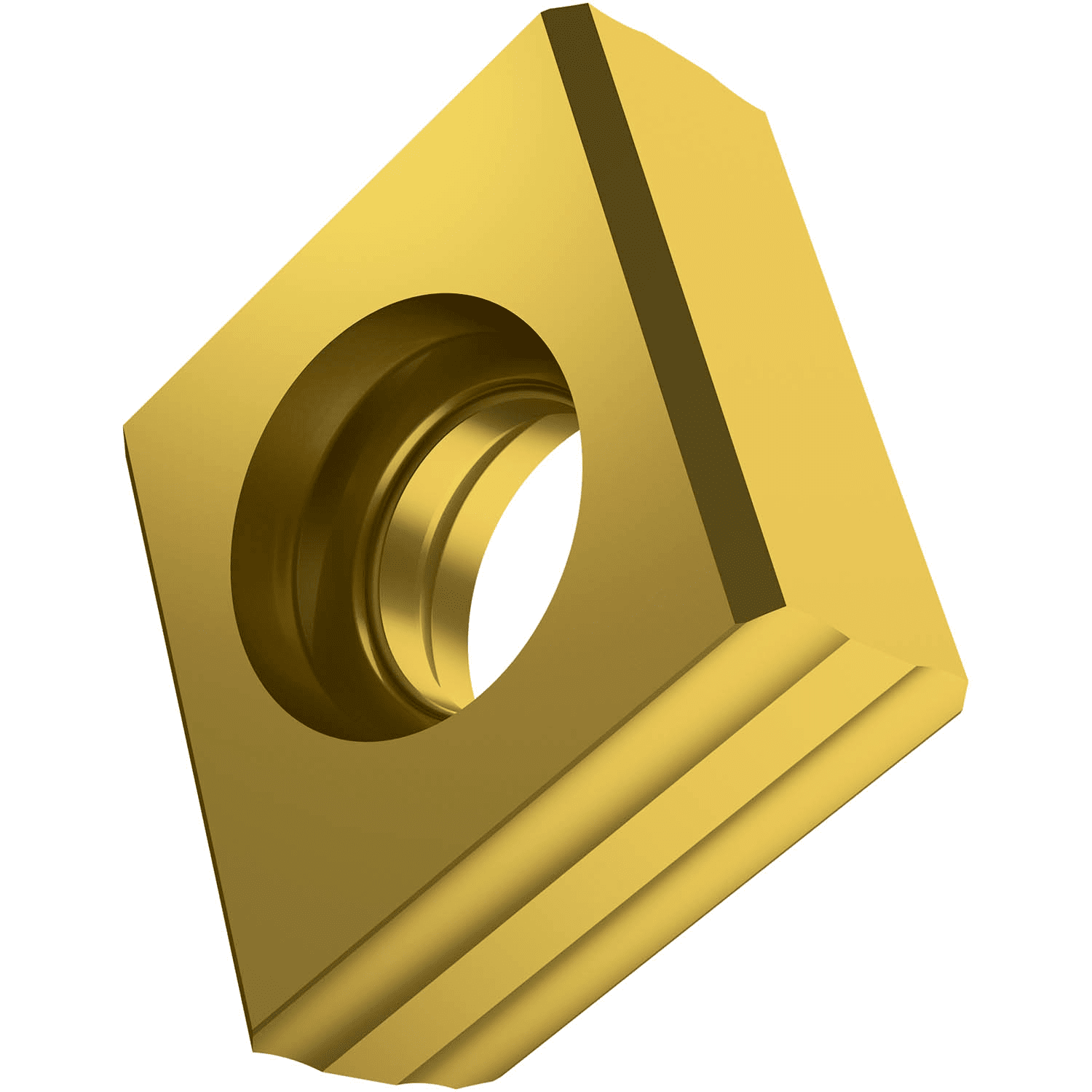 Picture of Dbl Side Disc Mill Insert, for a Cut Width of .5512" To Max .7283" with Cut Edges with Facet
