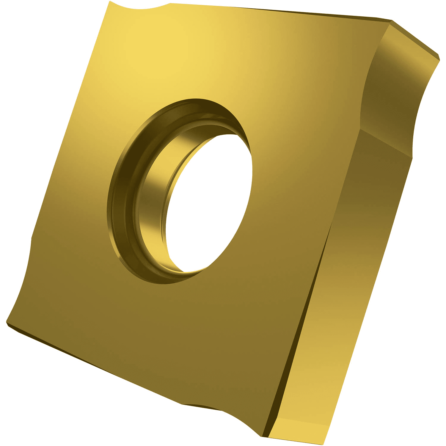 Picture of Dbl Side Disc Mill Insert, for a Cut Width of .1969" with Cut Edges with Facet