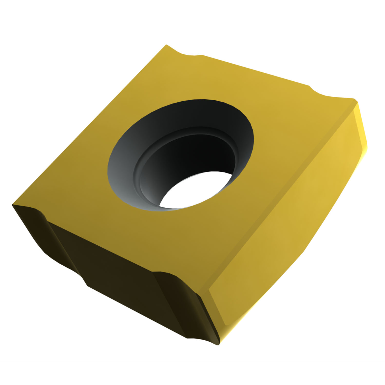 Picture of Sg Side Disc Mill Insert, for a Cut Width of .2362" with .0591" CR And Cut Edges with Facet