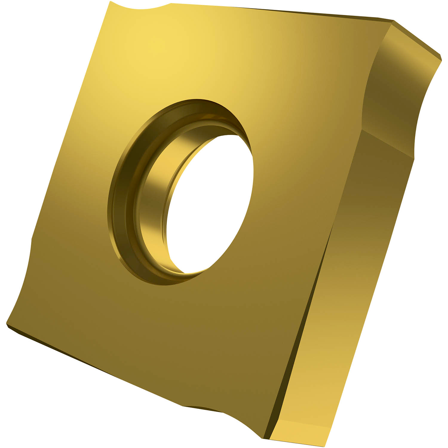 Picture of Dbl Side Disc Mill Insert, for a Cut Width of .2362" with Cut Edges with Facet