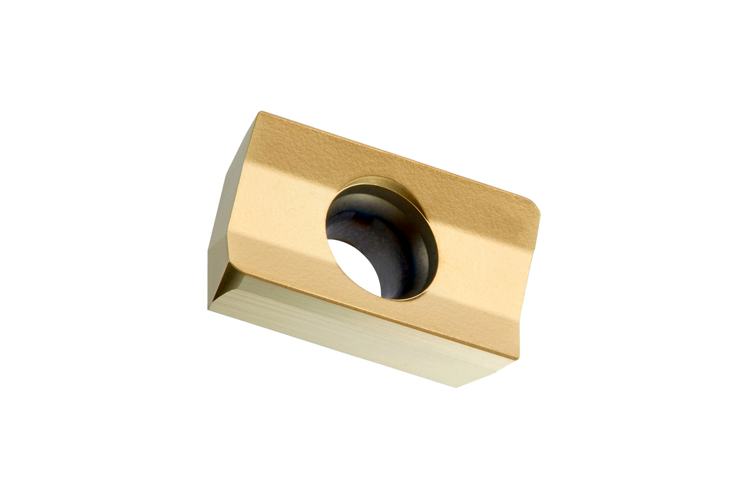 Picture of Sg-Side Milling Insert XPHT 1604 with CB, 80° Rhomboid for a Max Depth .5906", with .0472" CR