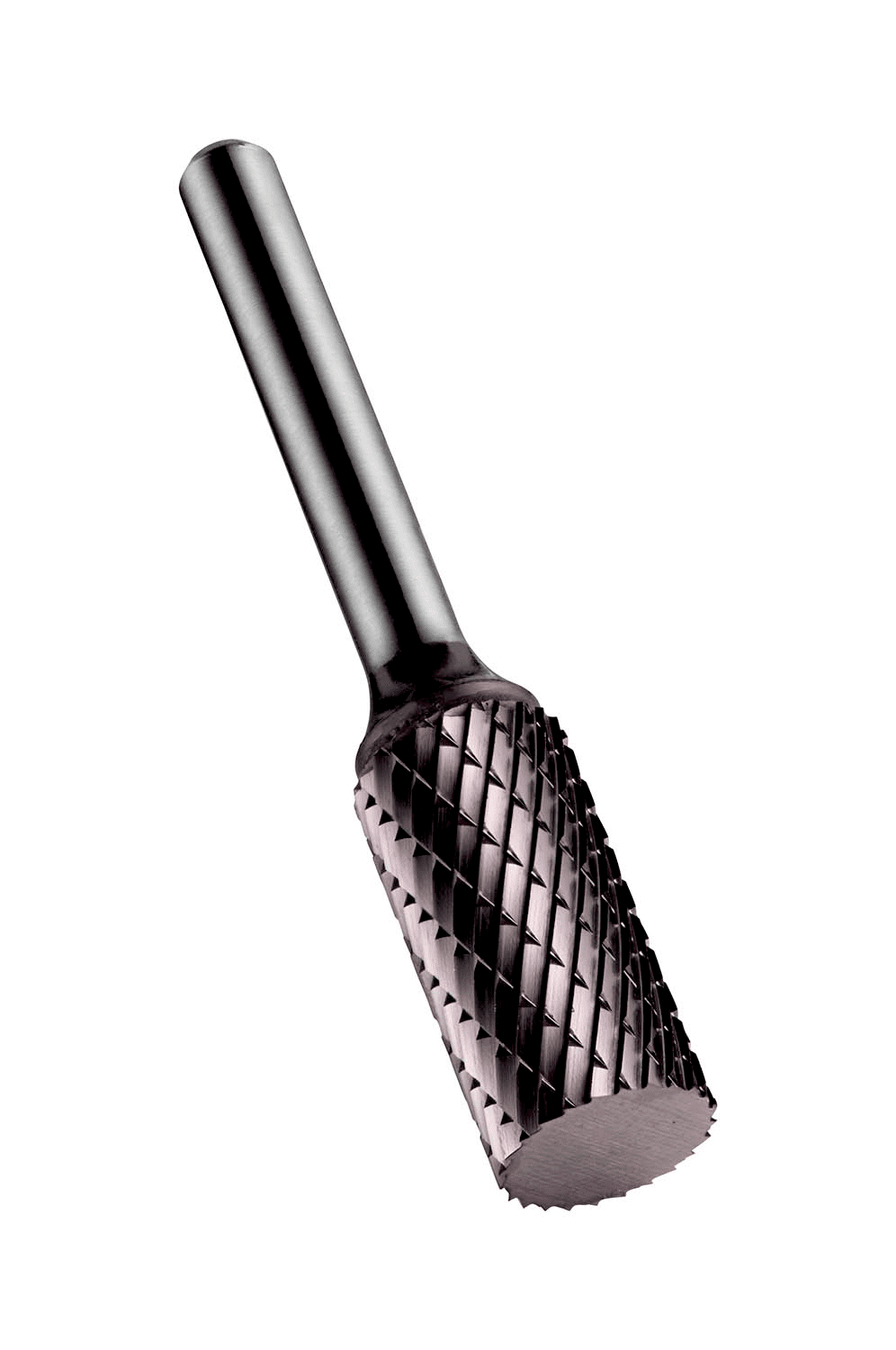 Picture of Cylinder Burr without End Cut (A Shape), Dia. 12.7mm with 25mm Length of Cut, 70mm Length and 6mm Shank