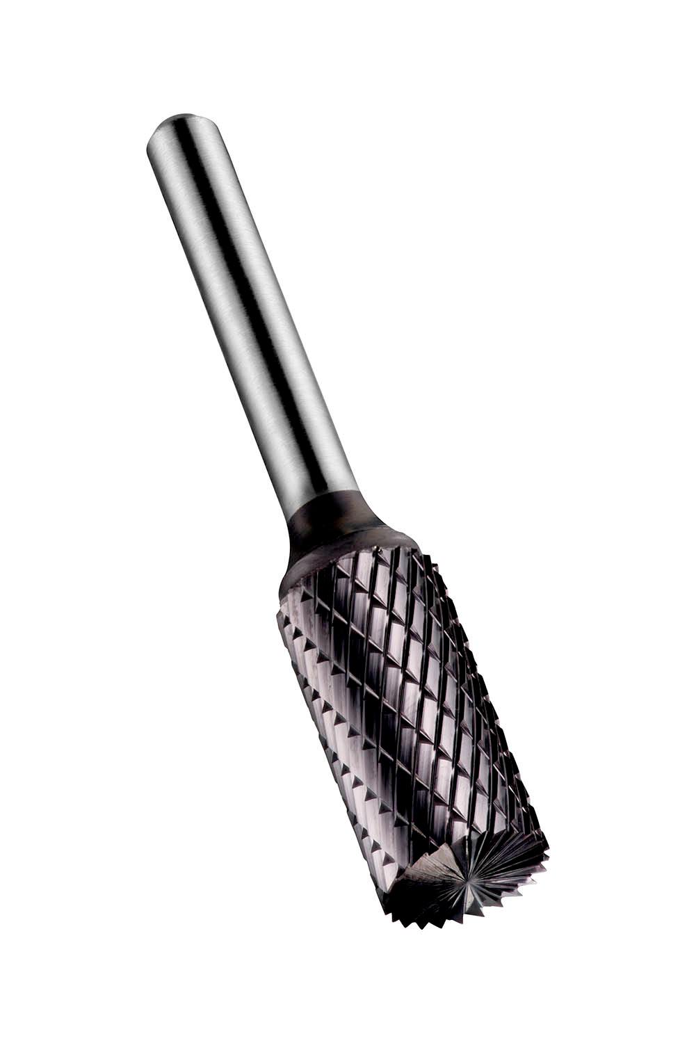 Picture of Cylinder Burr with End Cut (B Shape), Dia. 6mm with 18mm Length of Cut, 50mm Length and 6mm Shank