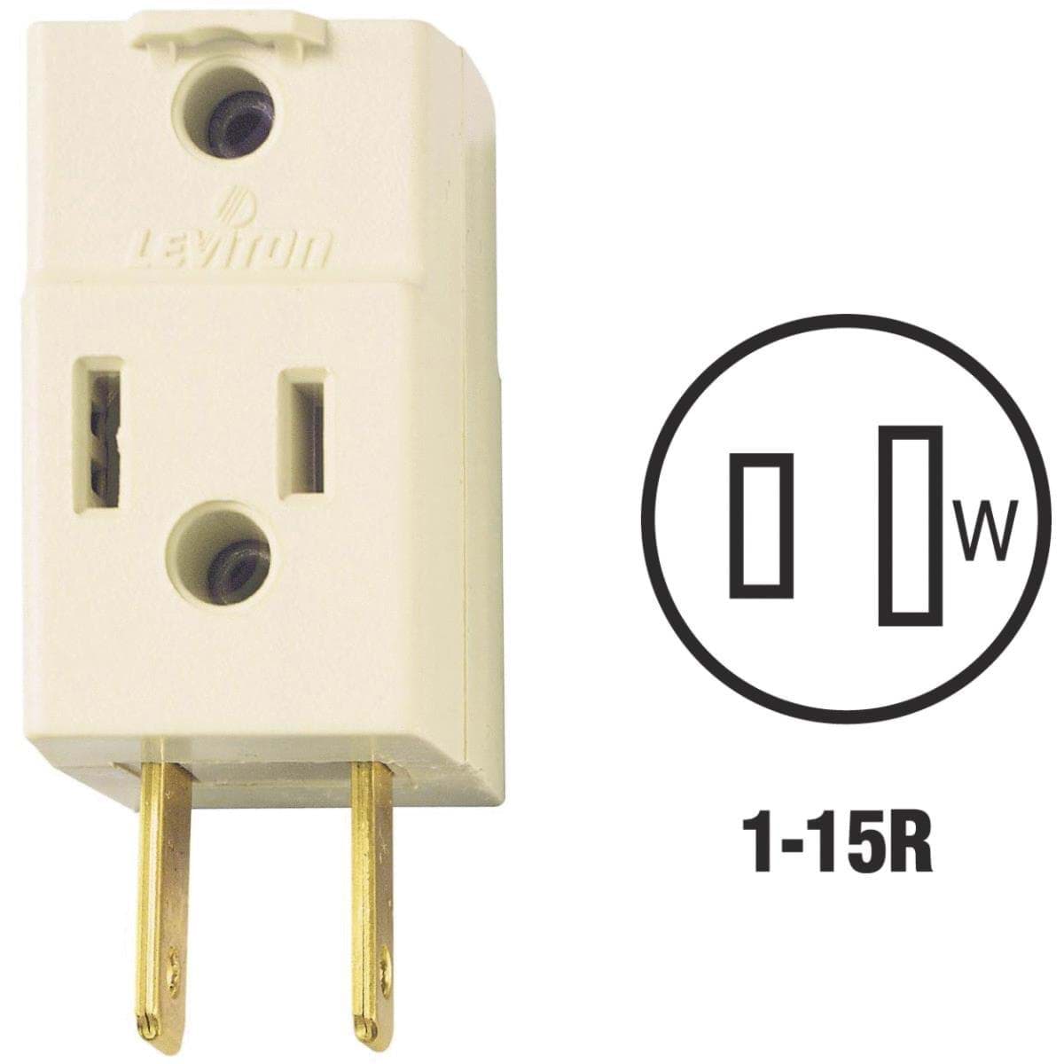 Picture of Leviton Triple Outlet Cube Tap