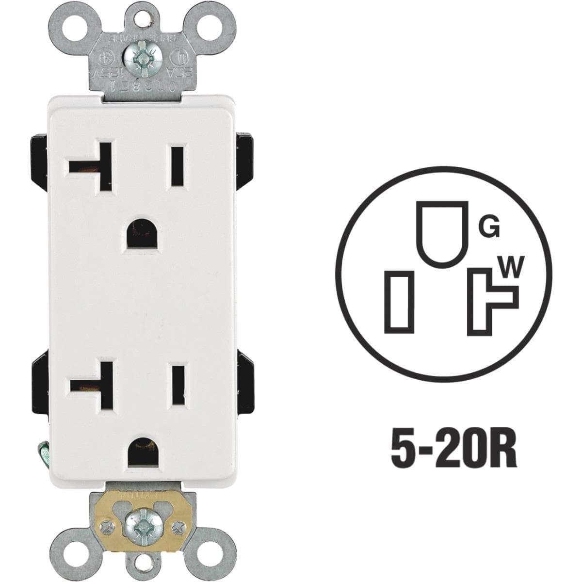 Picture of Leviton Decora Plus Duplex Outlet