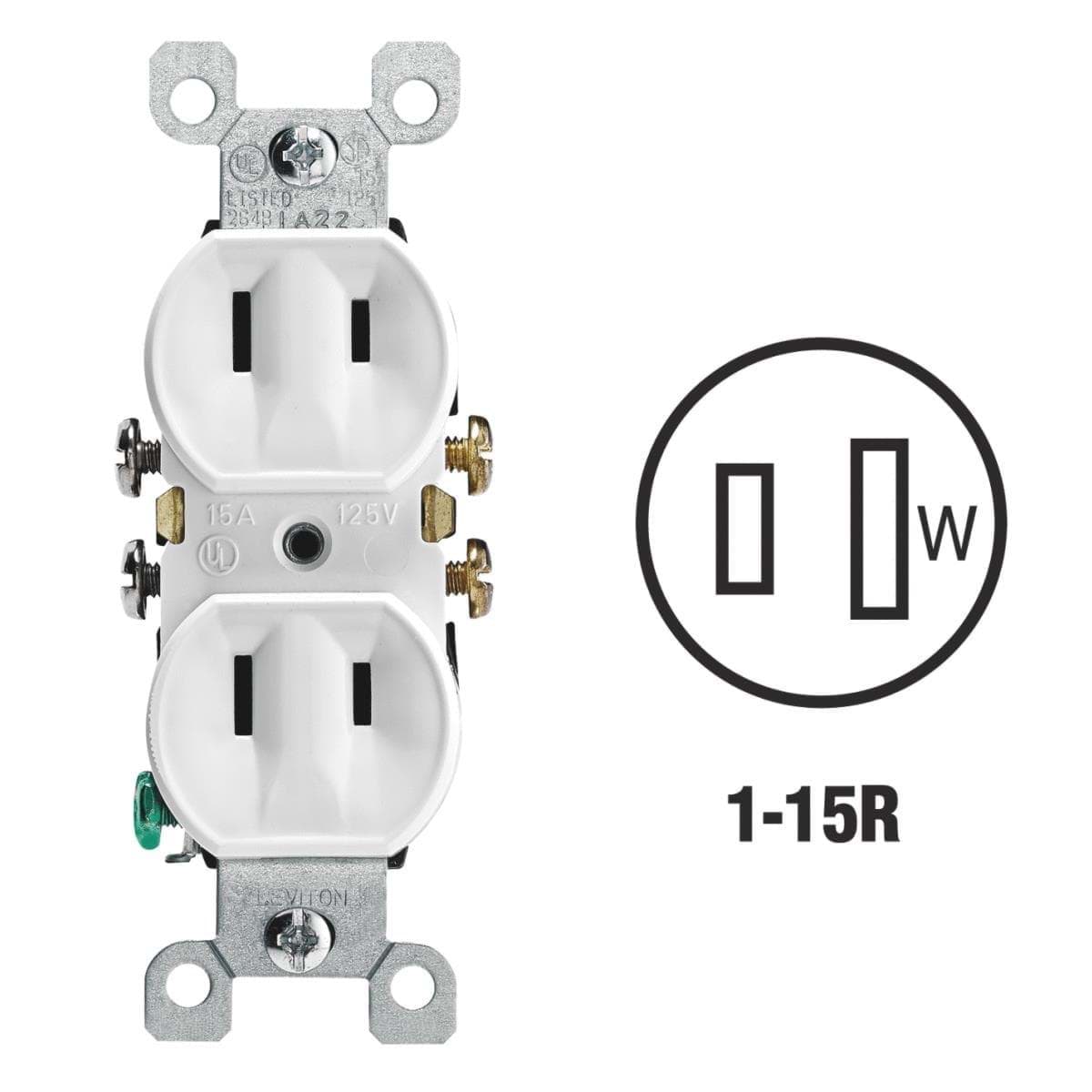 Picture of Leviton Duplex Outlet