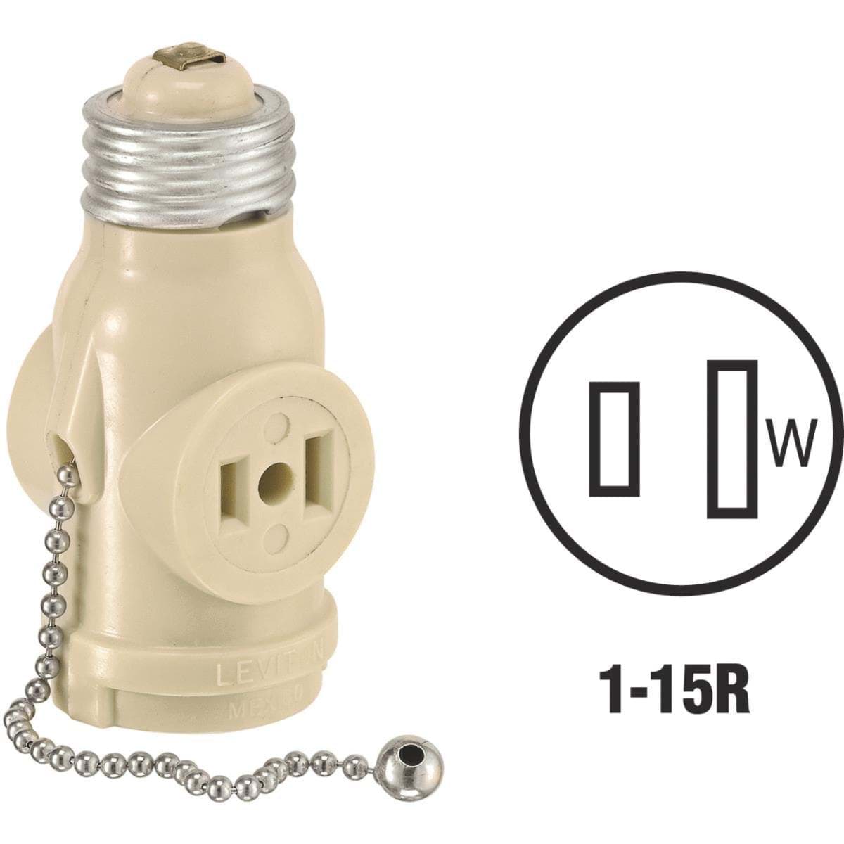 Picture of Leviton Pull Chain Socket Adapter