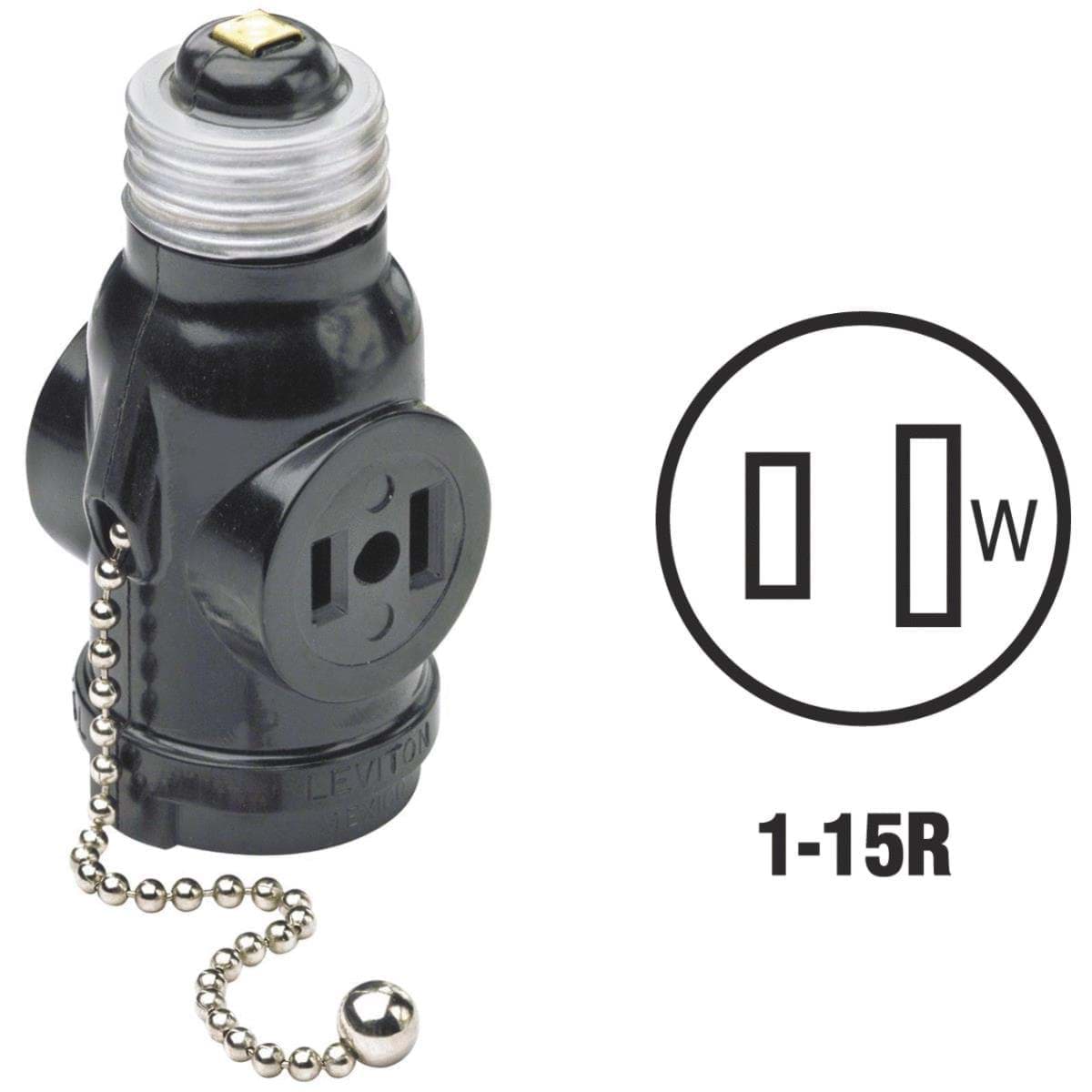 Picture of Leviton Pull Chain Socket Adapter