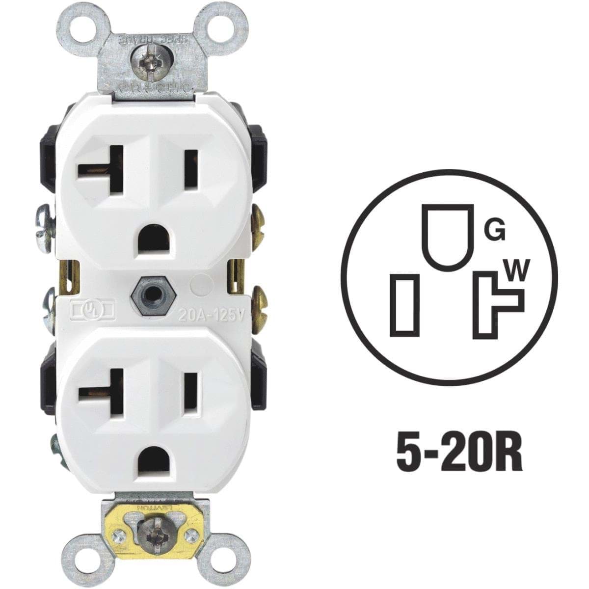 Picture of Leviton Heavy-Duty Duplex Outlet