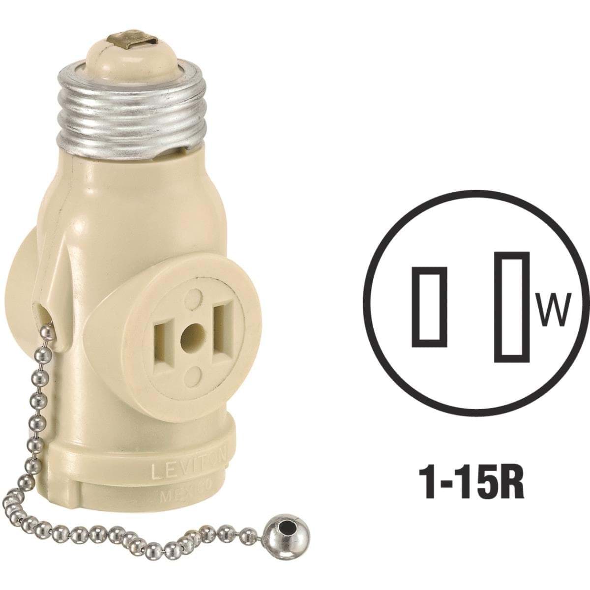 Picture of Leviton Light Socket Adapter
