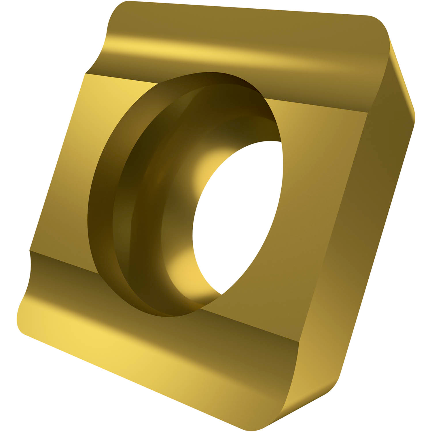 Picture of Sg-Side Milling Insert SDEX 0903, Square for a Max Depth .1772", with .0315" CR