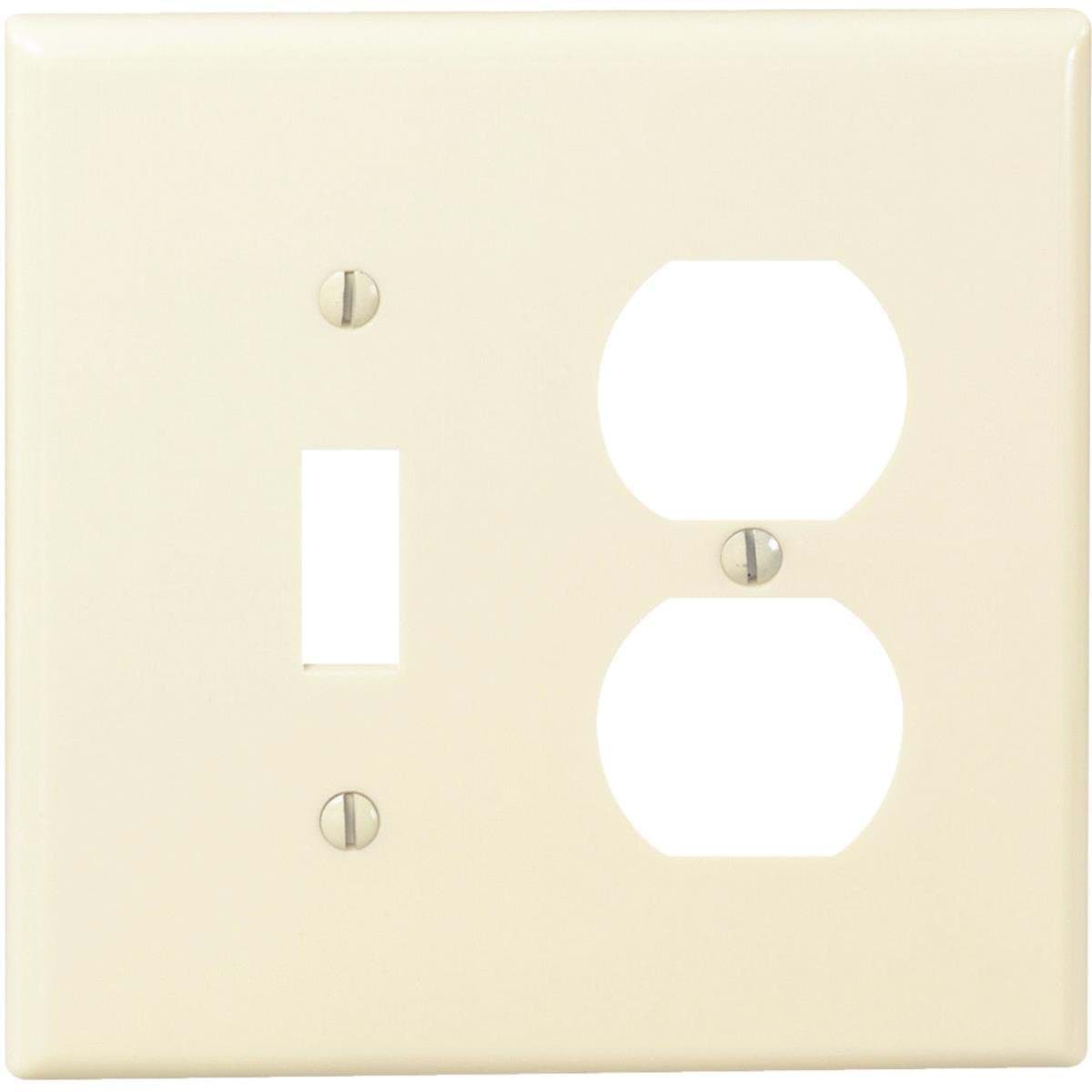Picture of Leviton Mid-Way Combination Wall Plate