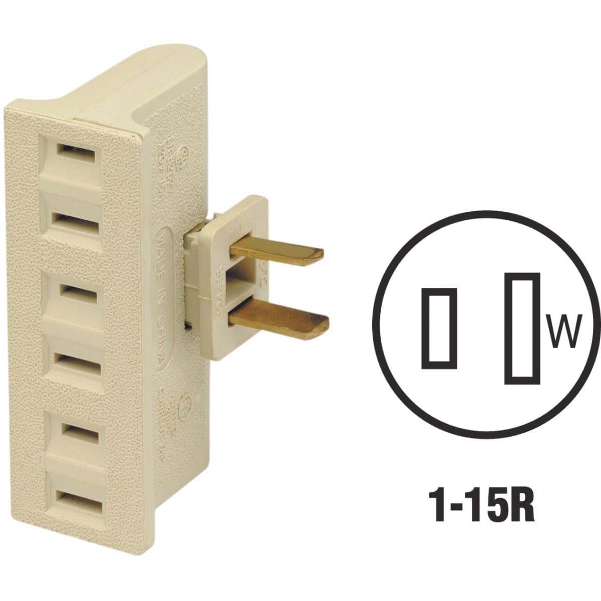 Picture of Leviton Swivel Triple Tap