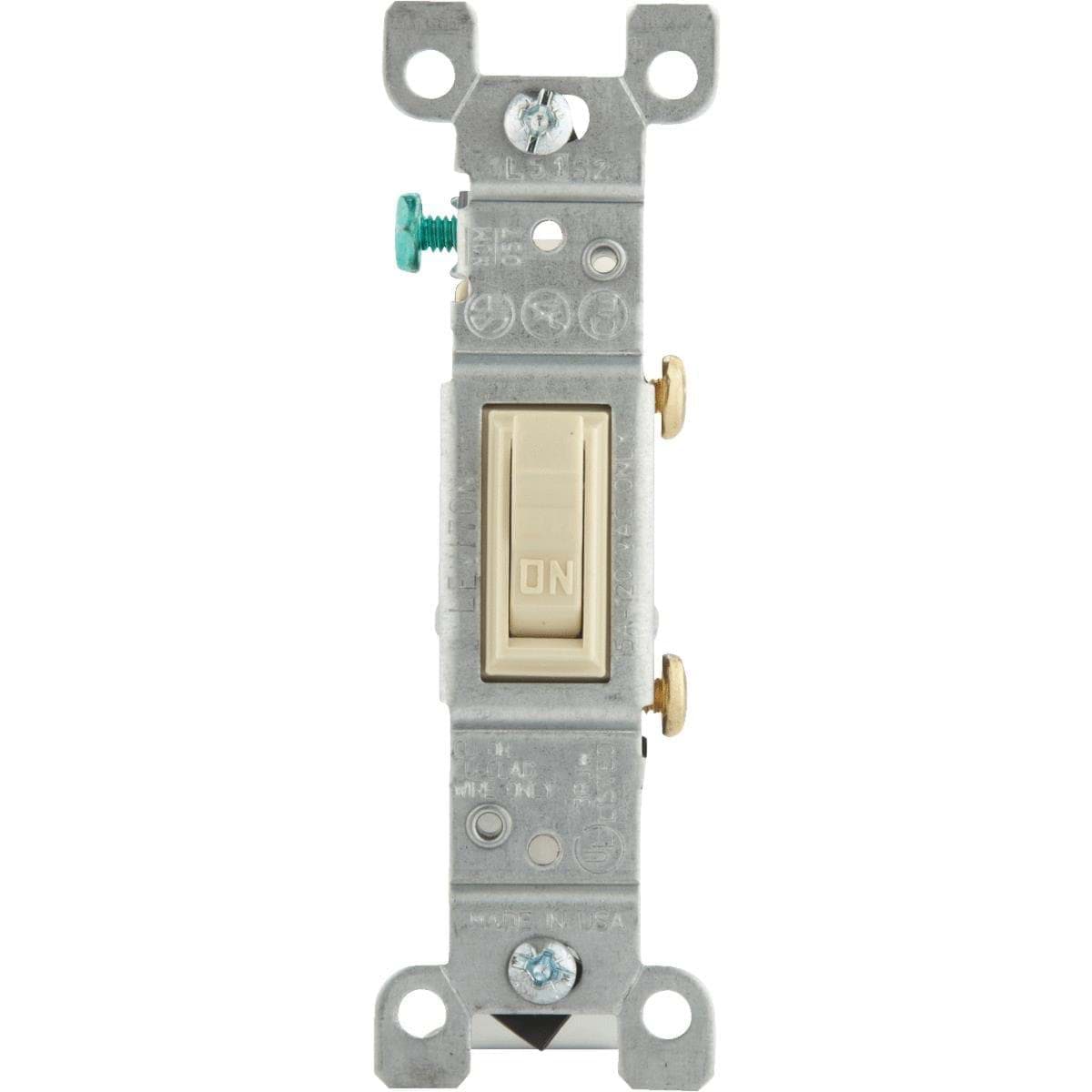 Picture of Leviton Toggle Single Pole Switch