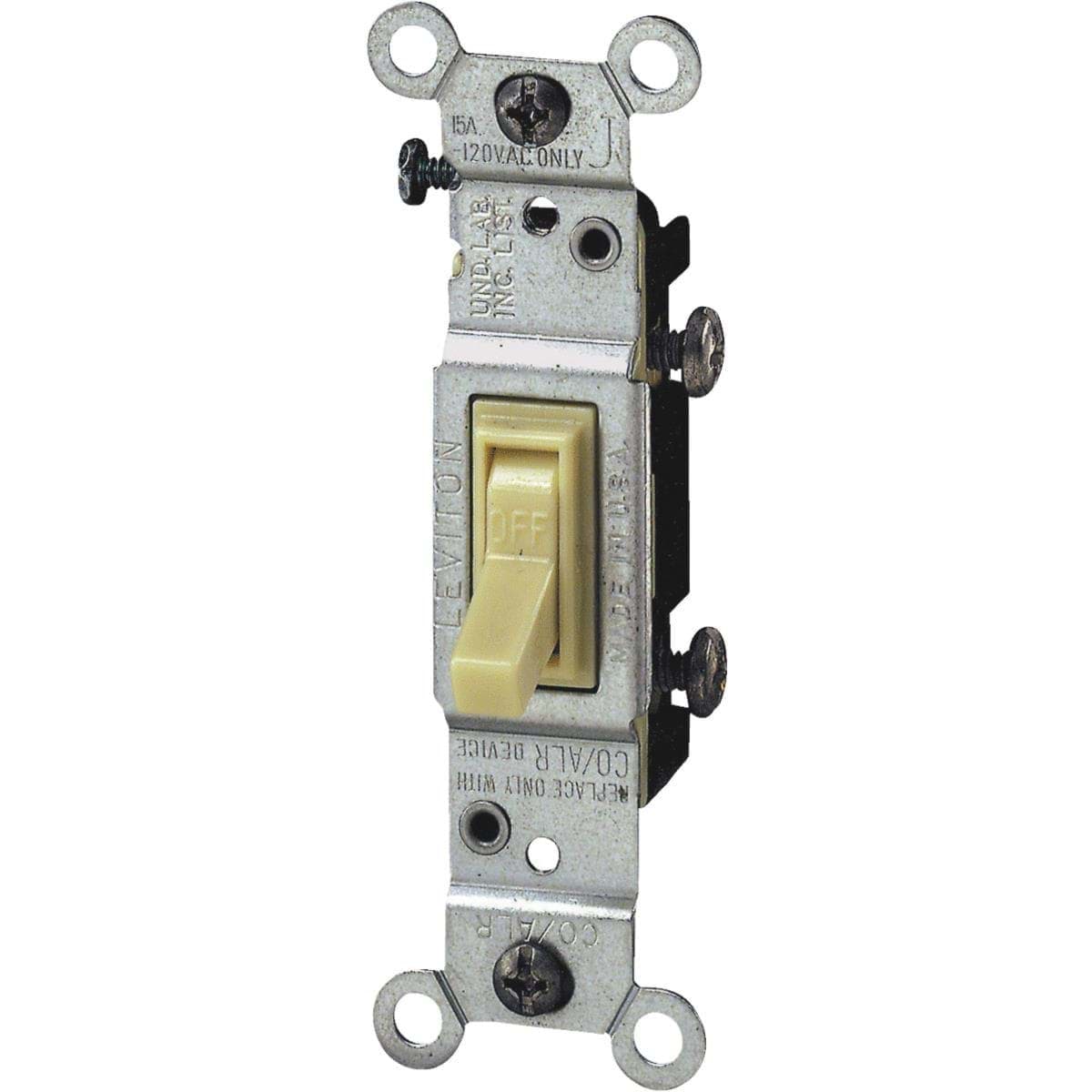 Picture of Leviton Toggle Single Pole Switch