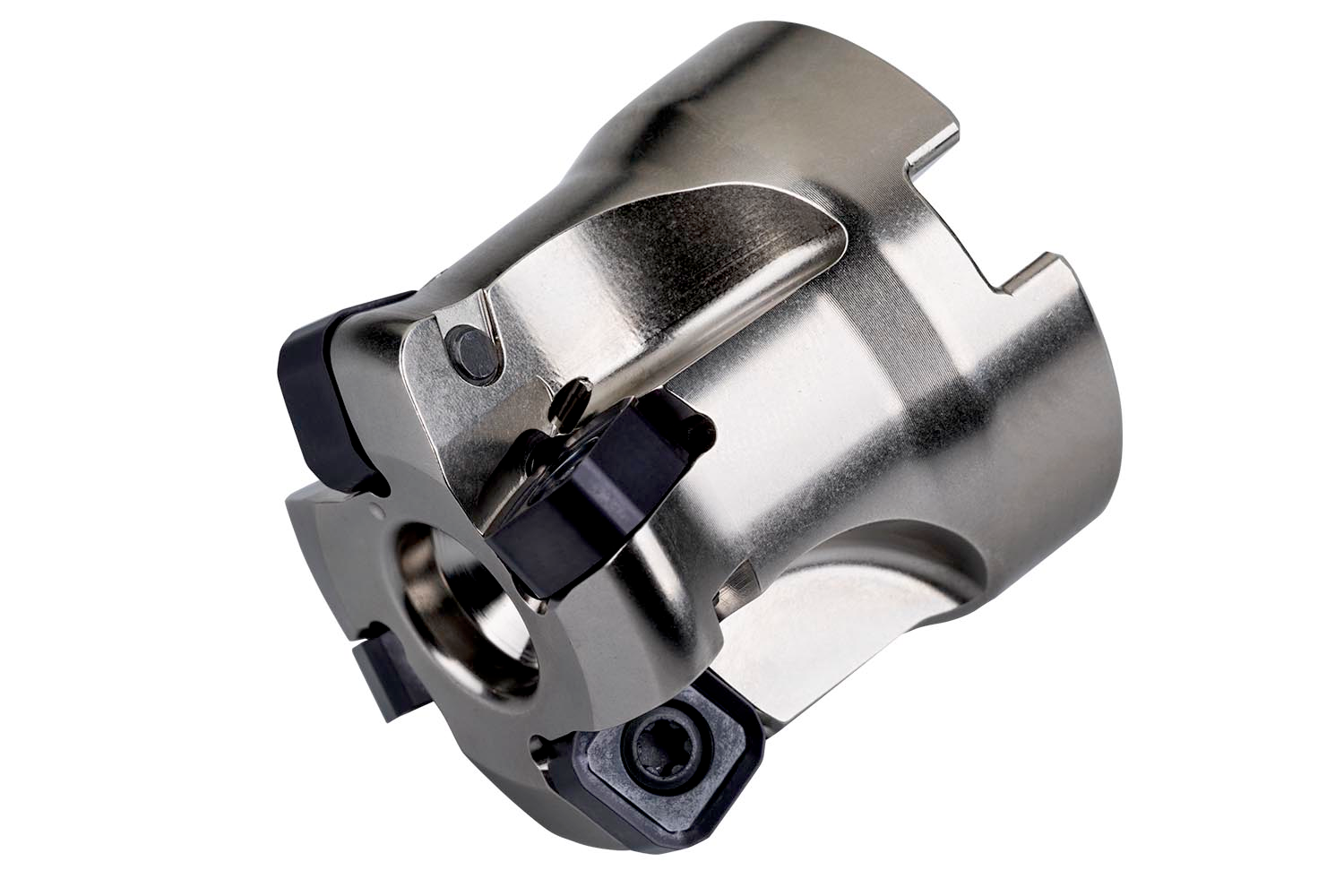 Picture of High Feed Cutter with Dbl Neg Geo Dbl-Side Inserts, Cut Dia 1.500" with 18° Approach