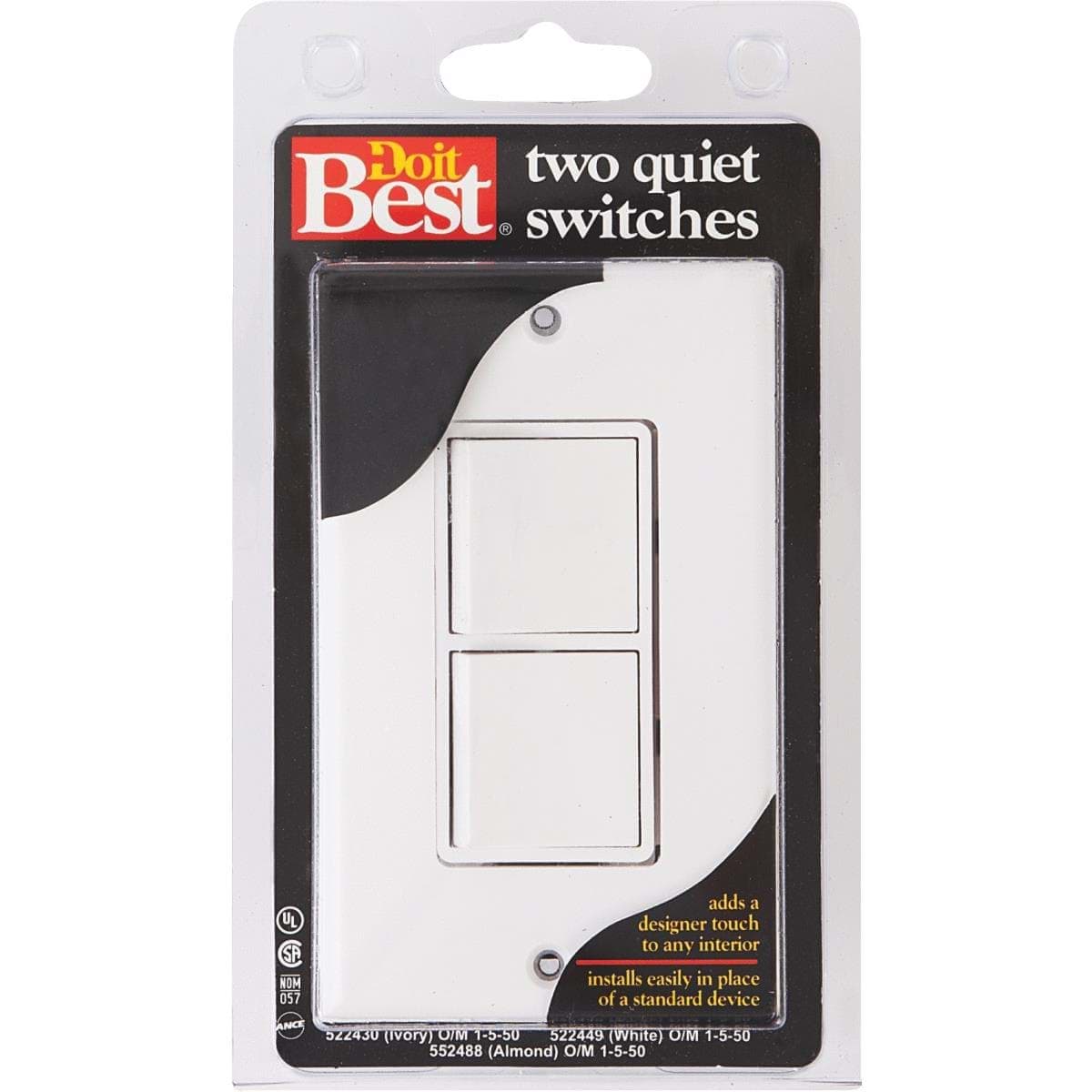 Picture of Do it Best Decorator Double Duplex Switch